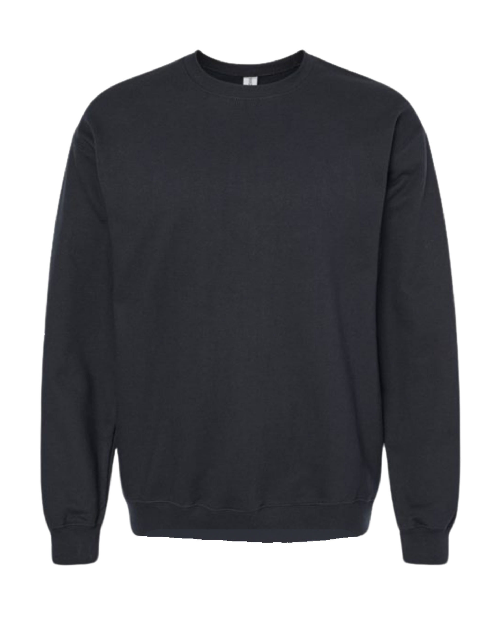 Crewneck Sweatshirt - Adult - Black (Custom Order)
