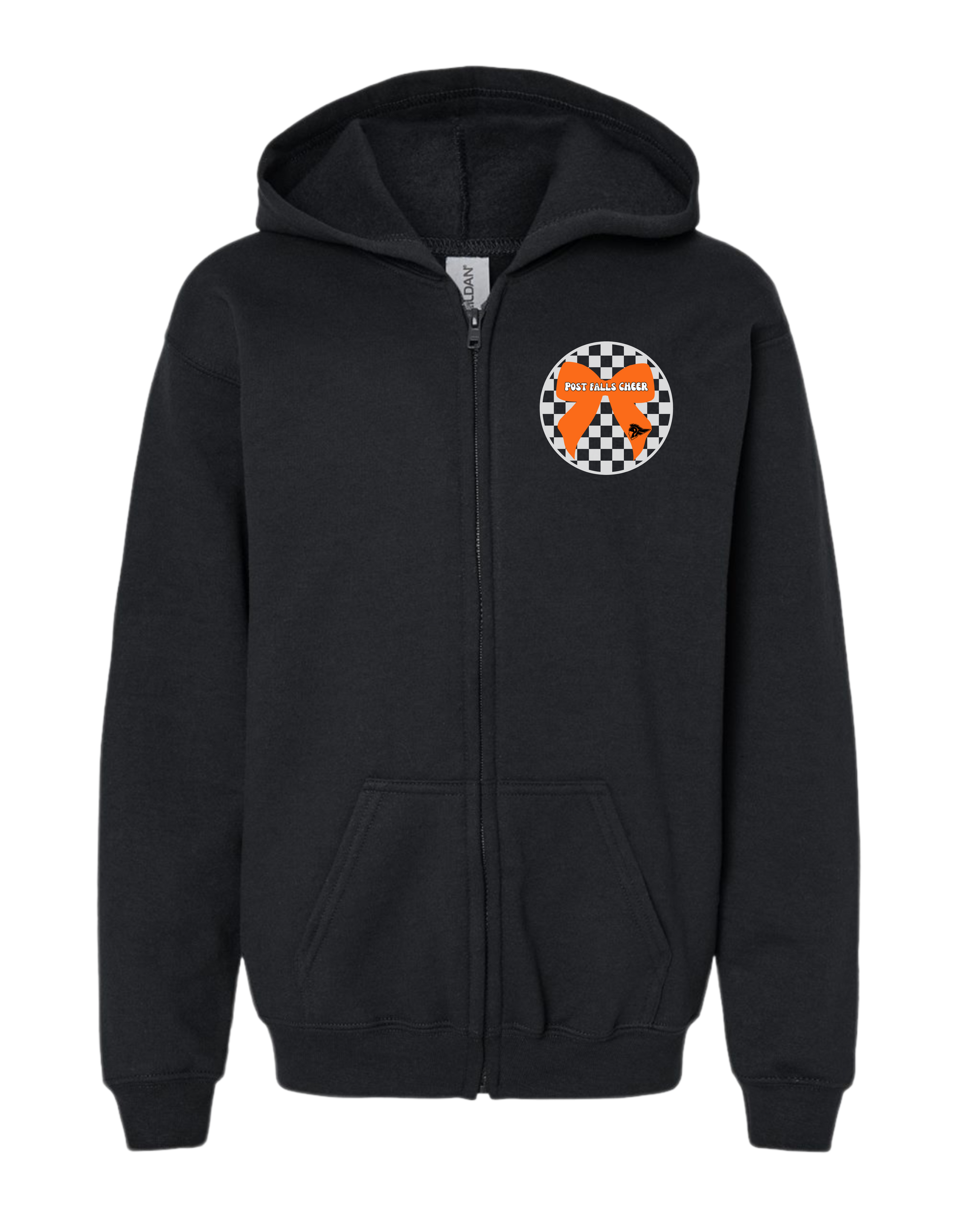 PF Cheer Bow Hooded Zip-up - Youth