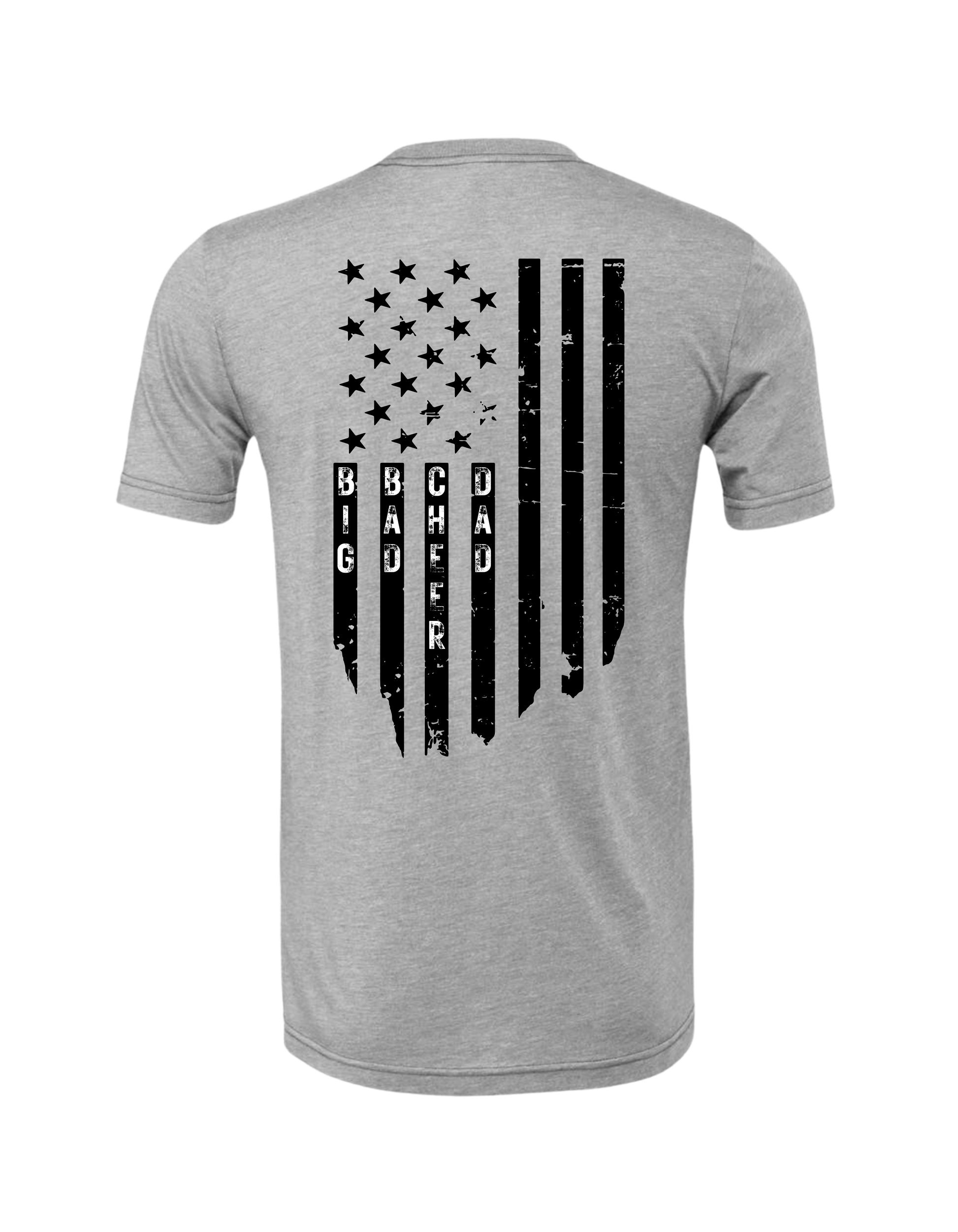 Big Bad Cheer Dad Flag T-Shirt