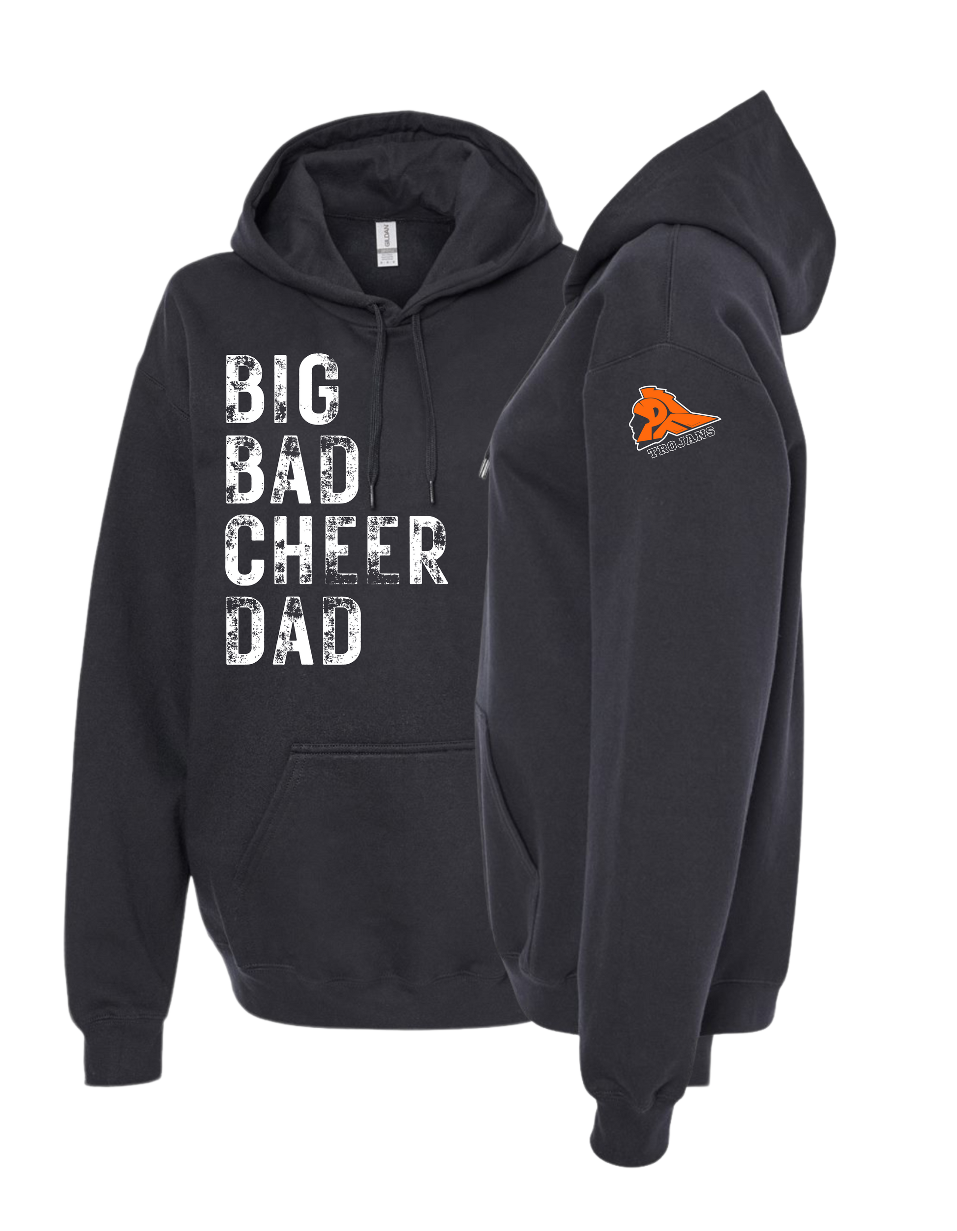 Big Bad Cheer Dad Hooded Sweatshirt