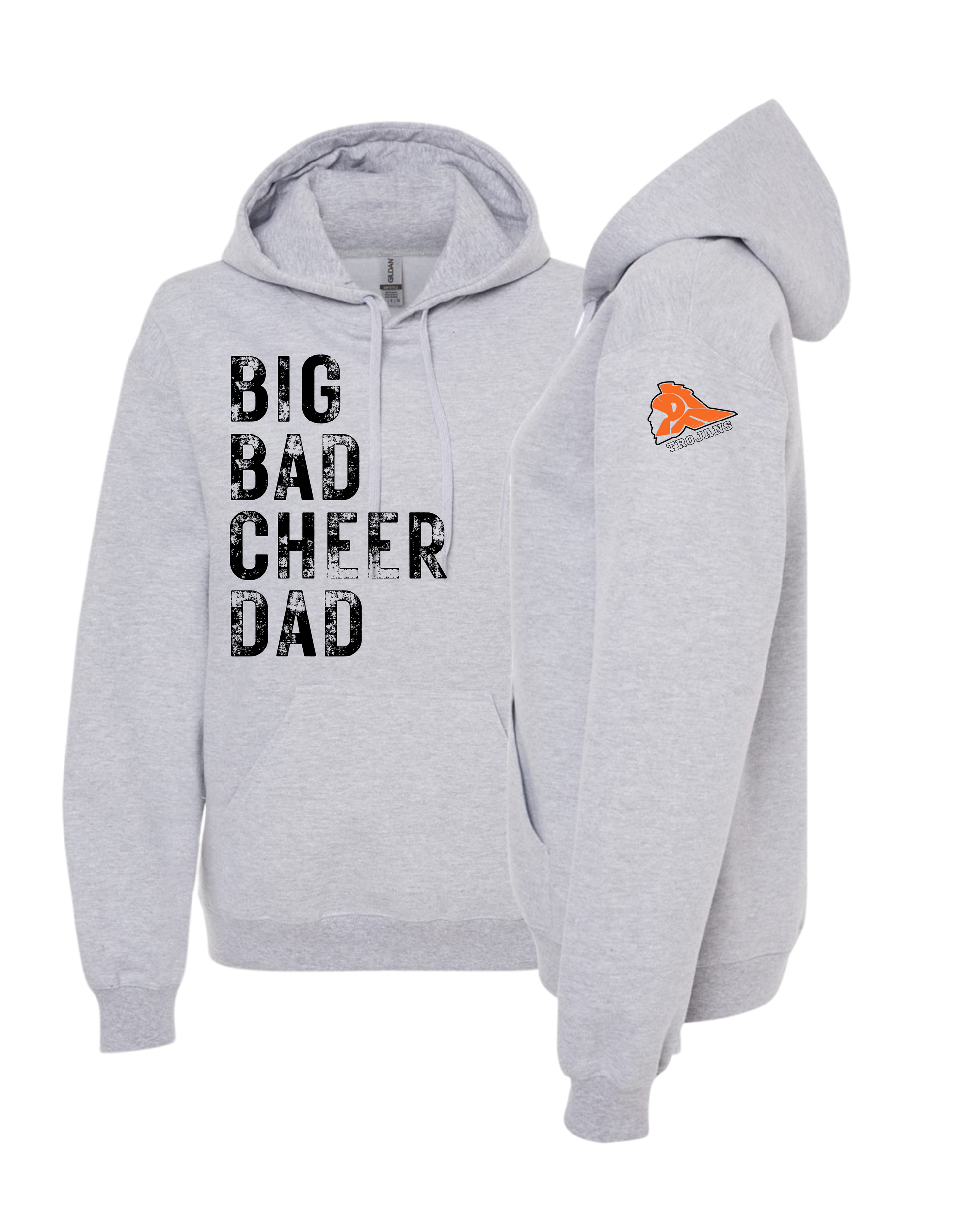 Big Bad Cheer Dad Hooded Sweatshirt