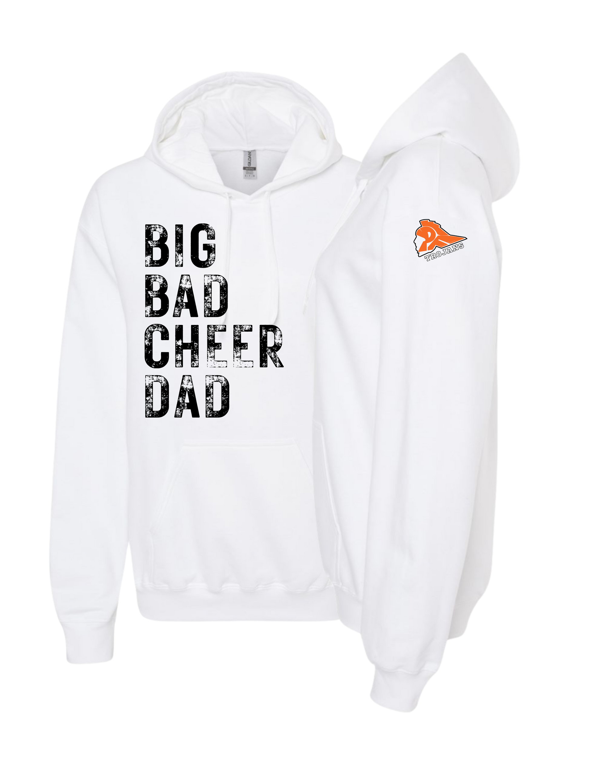 Big Bad Cheer Dad Hooded Sweatshirt