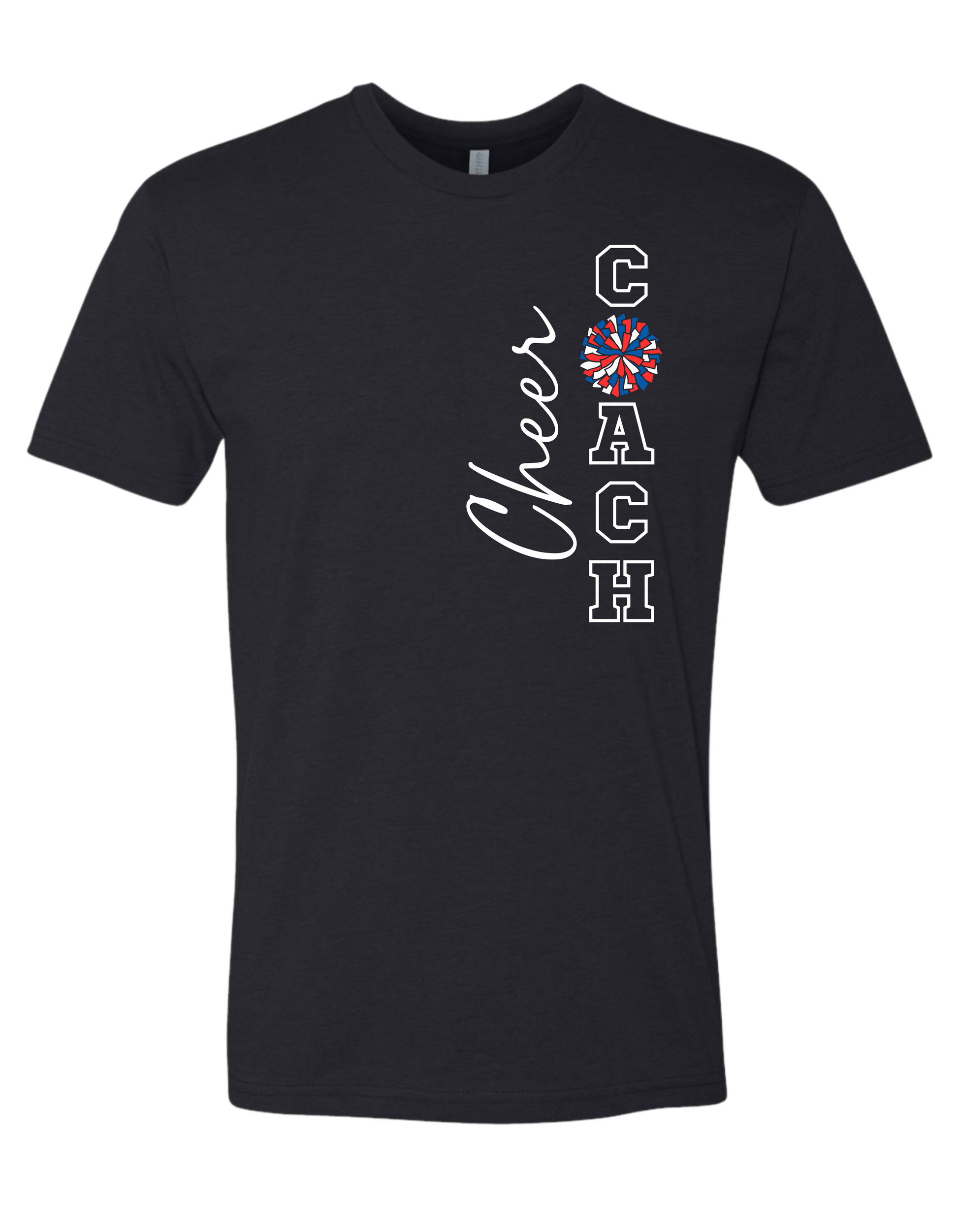 Cheer Coach With Pom T-Shirt