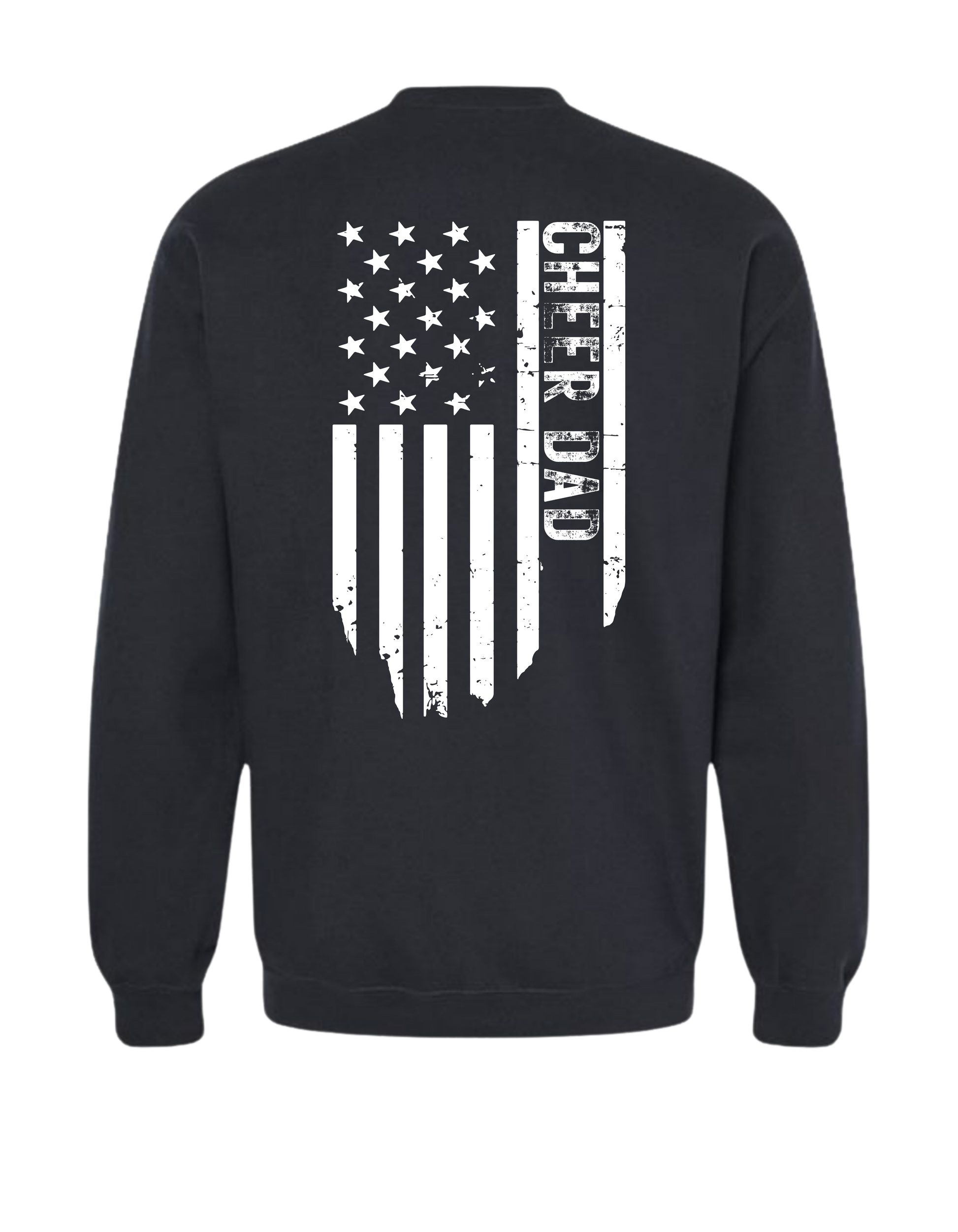 Cheer Dad Flag - Crewneck Sweatshirt