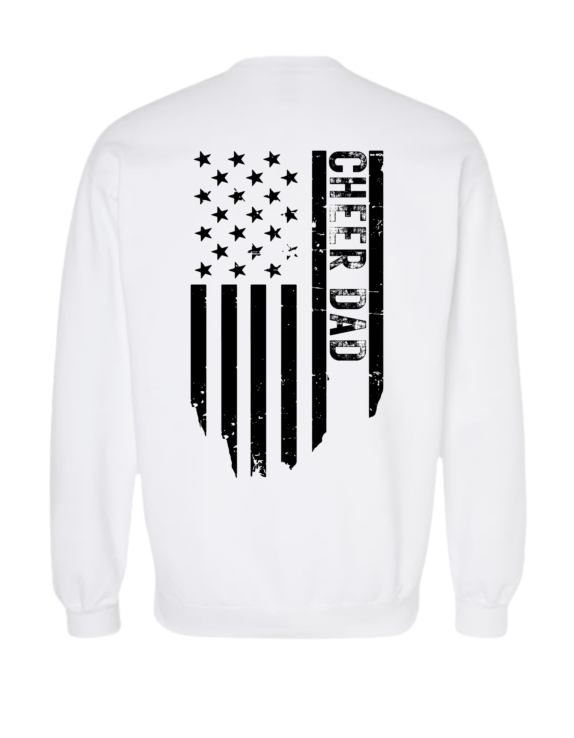 Cheer Dad Flag - Crewneck Sweatshirt