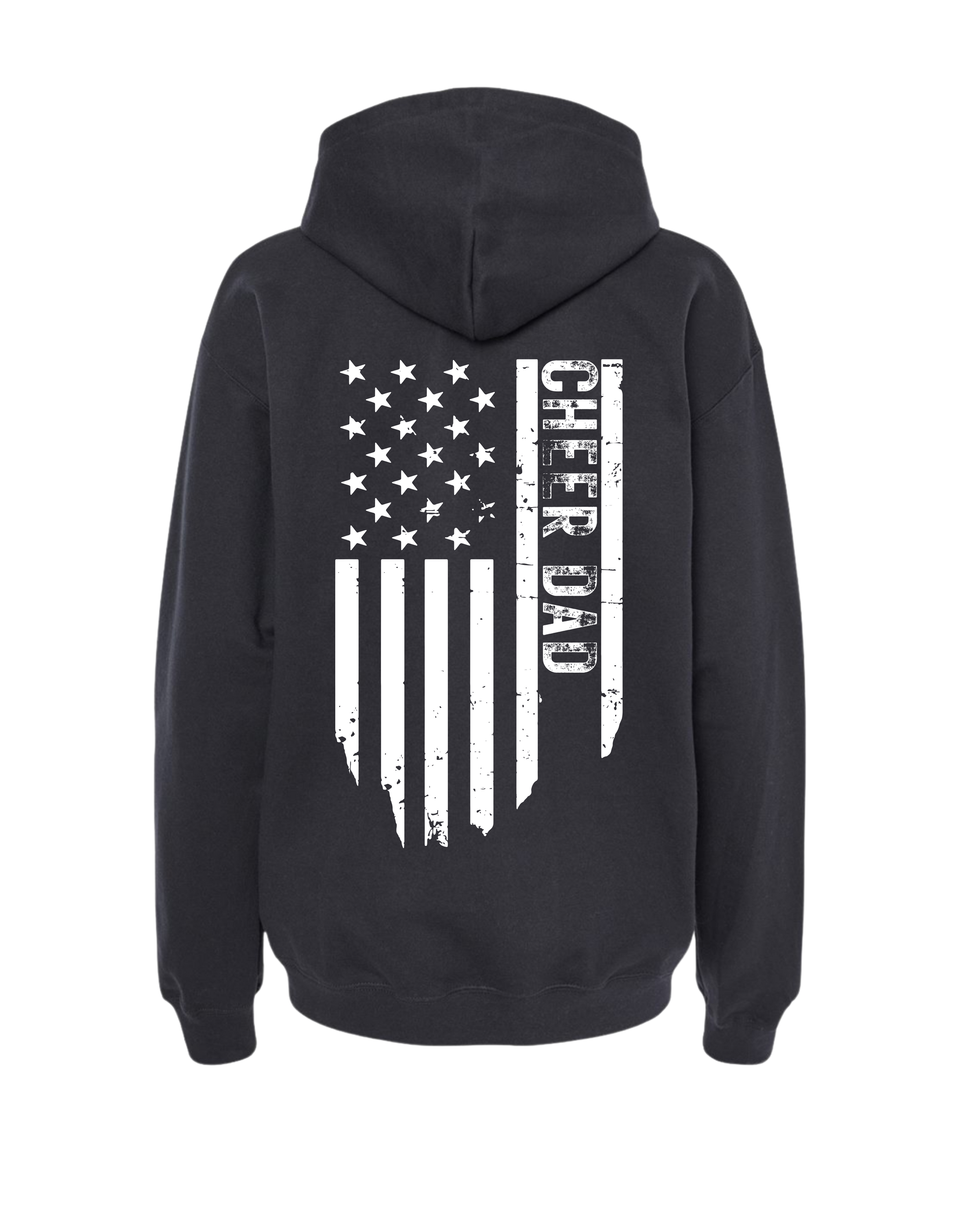 Cheer Dad Flag - Hooded Sweatshirt