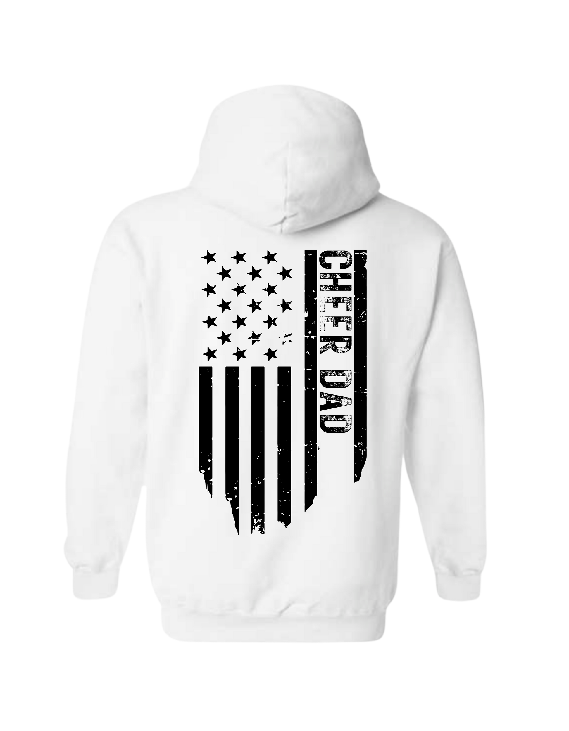 Cheer Dad Flag - Hooded Sweatshirt