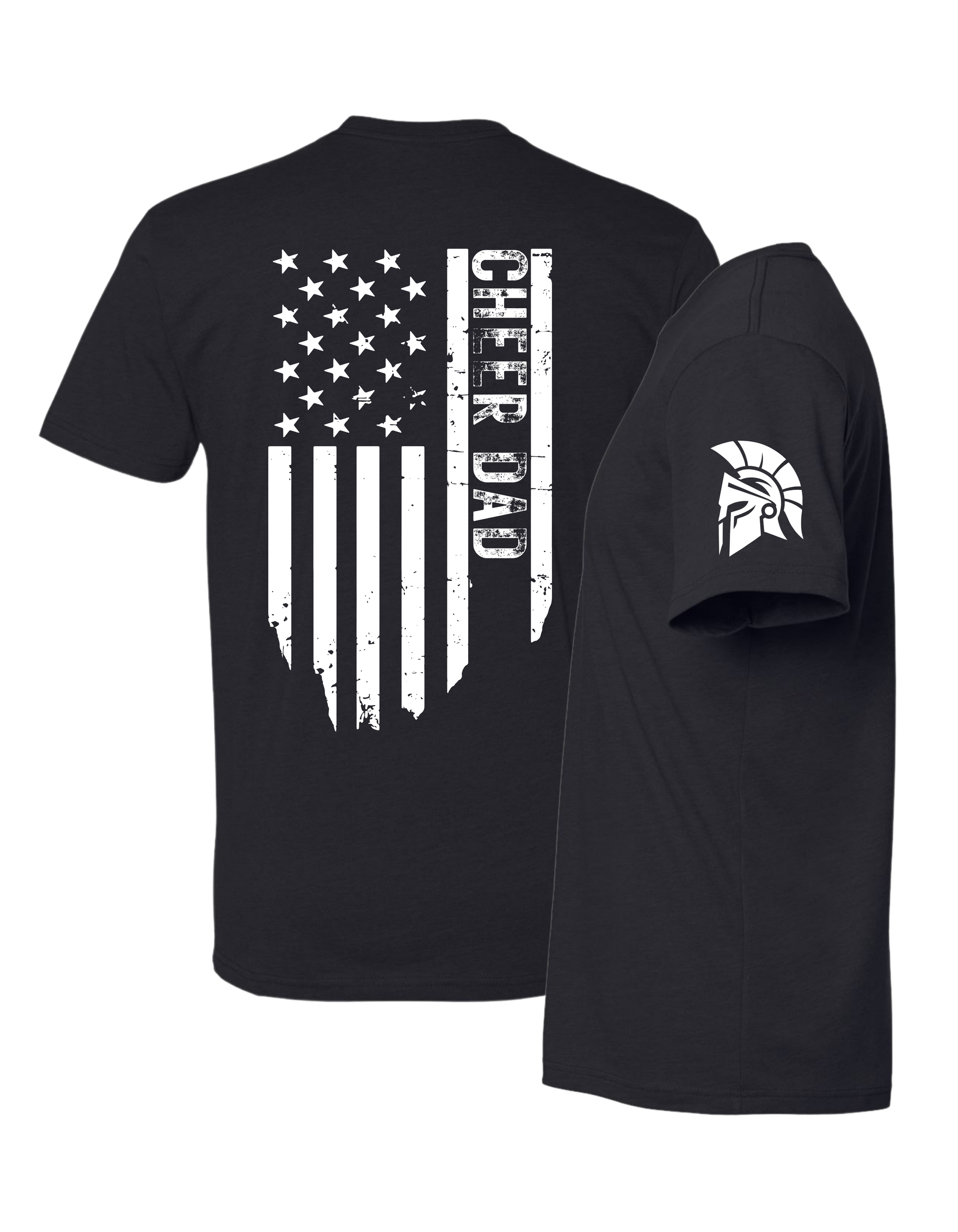 Cheer Dad Flag T-Shirt