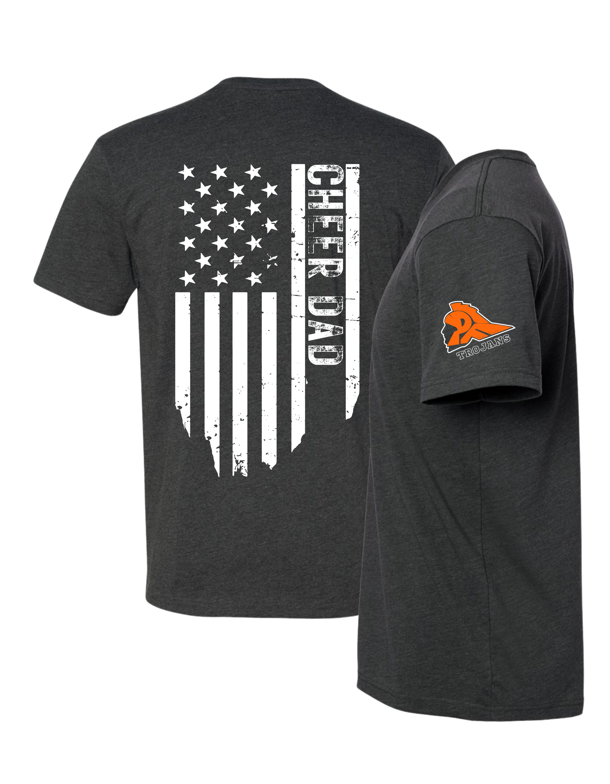 Cheer Dad Flag T-Shirt