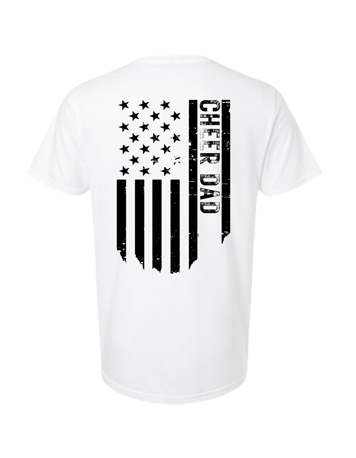 Cheer Dad Flag T-Shirt