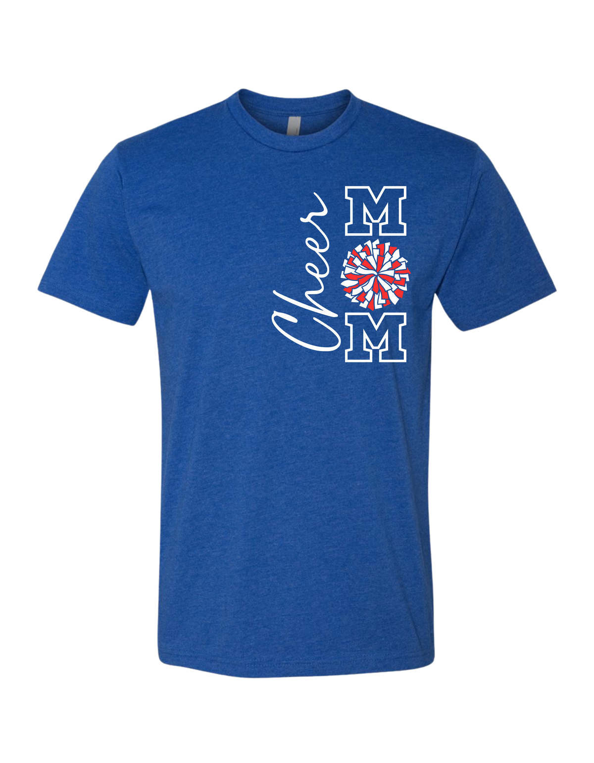 Cheer Mom with Pom T-Shirt