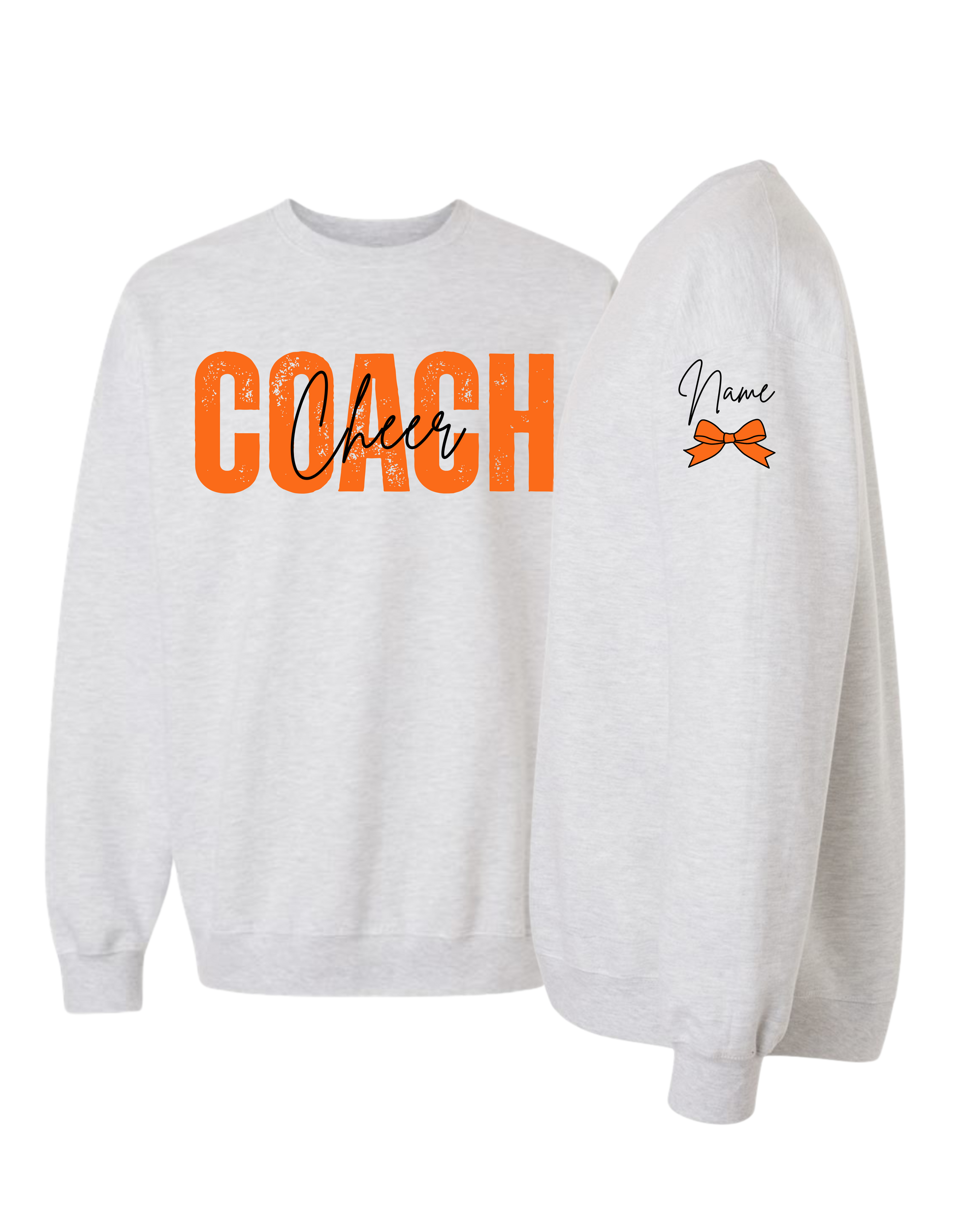 Cheer Coach Crewneck Sweatshirt - Adult