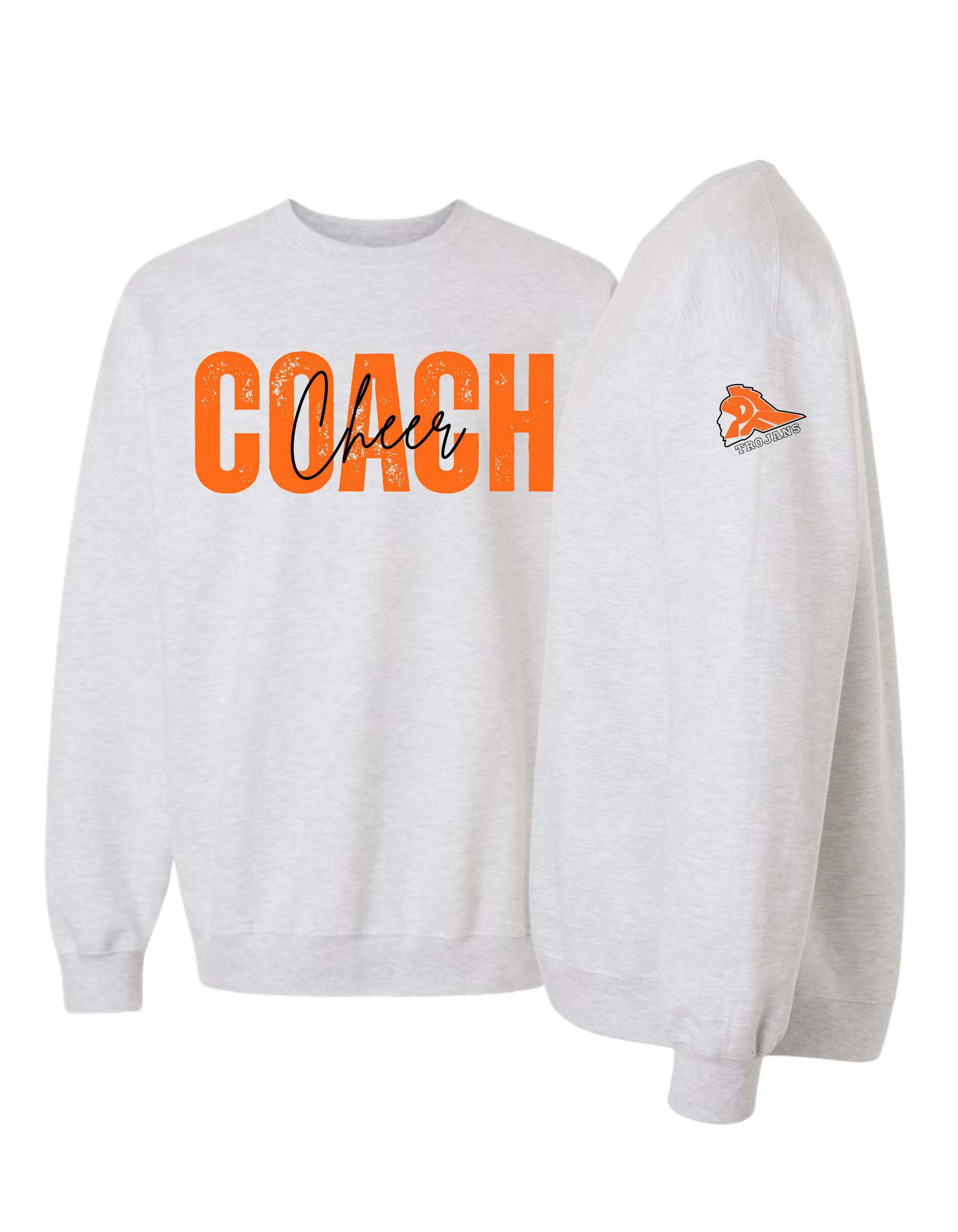Cheer Coach Crewneck Sweatshirt - Adult