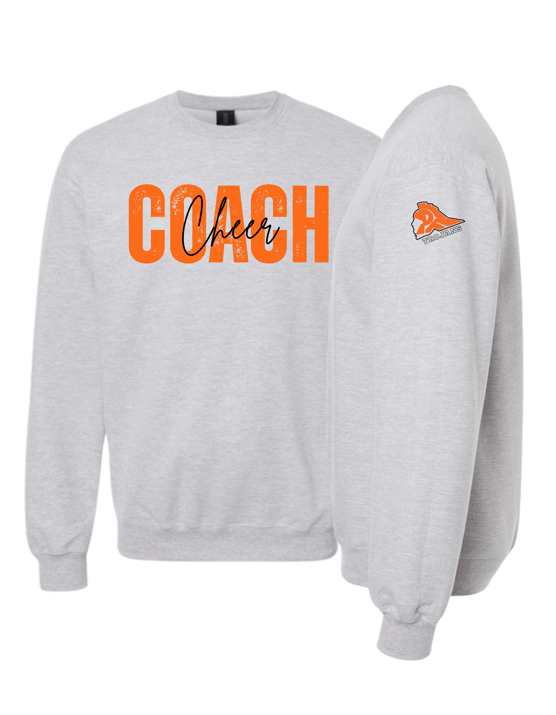 Cheer Coach Crewneck Sweatshirt - Adult