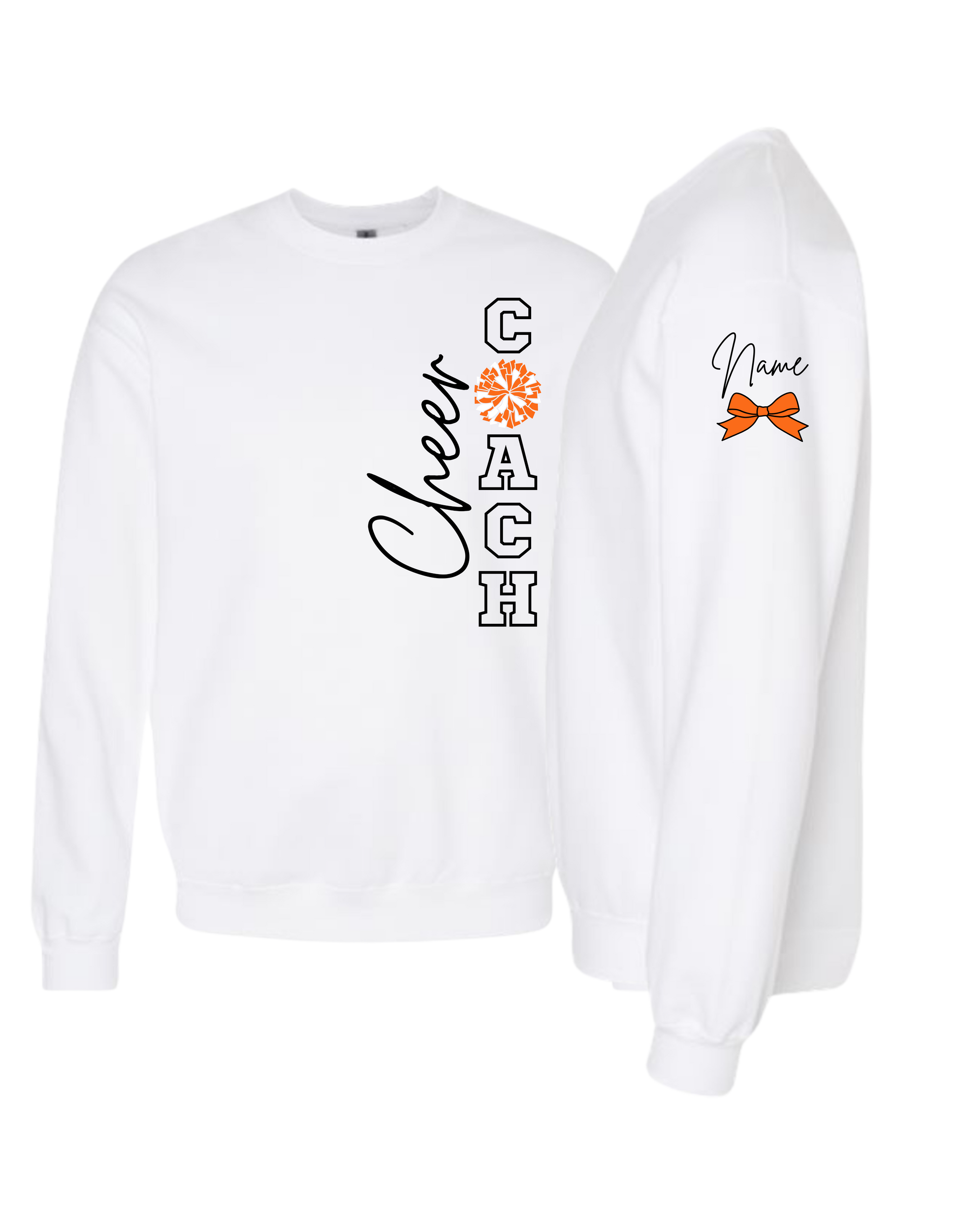 Cheer Coach Crewneck Sweatshirt - Adult
