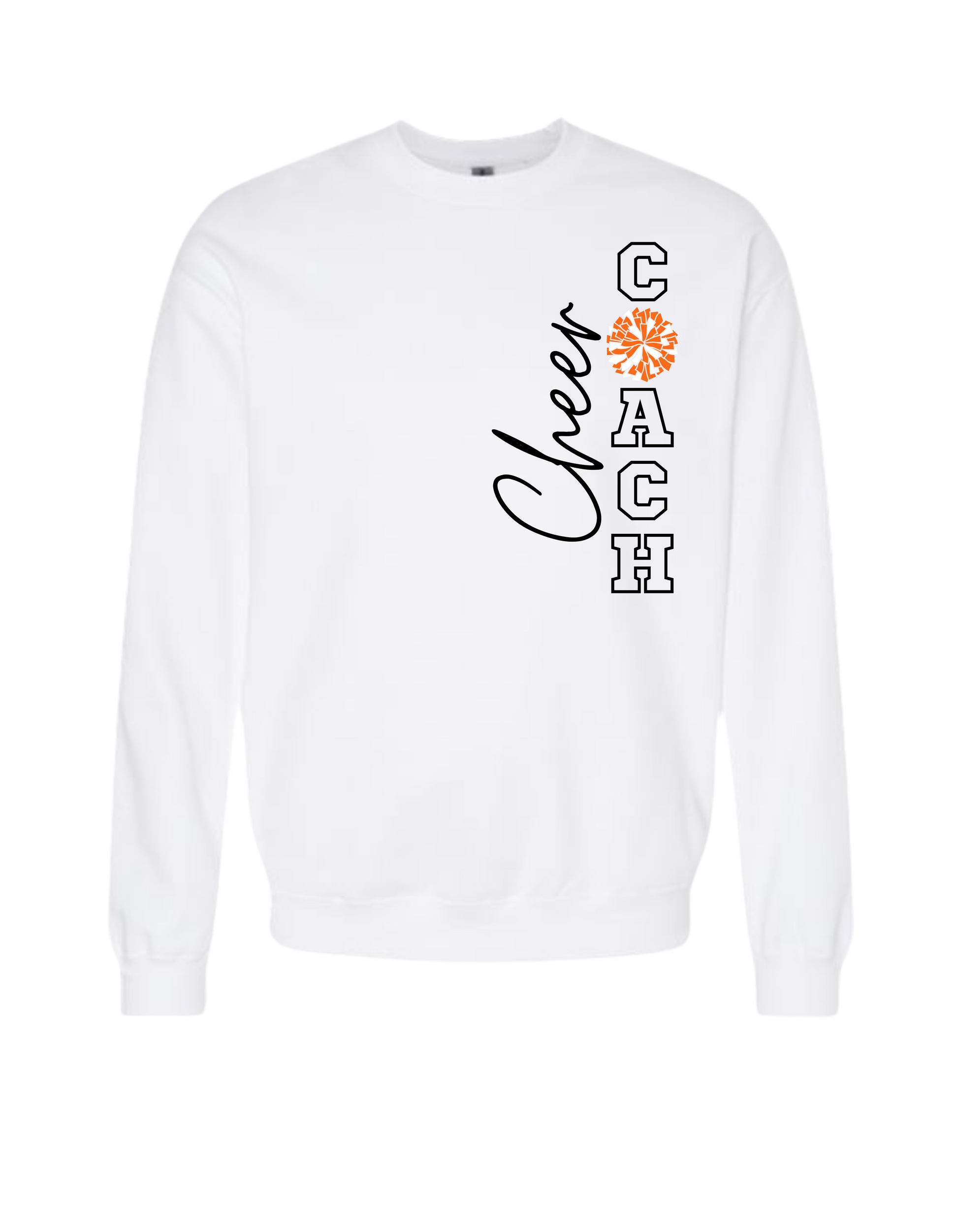 Cheer Coach Crewneck Sweatshirt - Adult