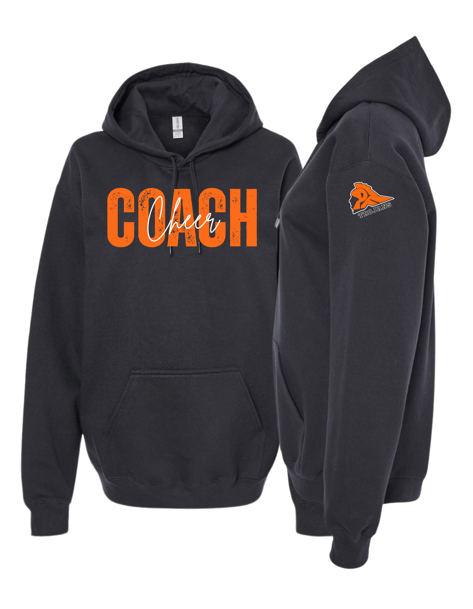 Cheer Coach Hooded Sweatshirt - Adult