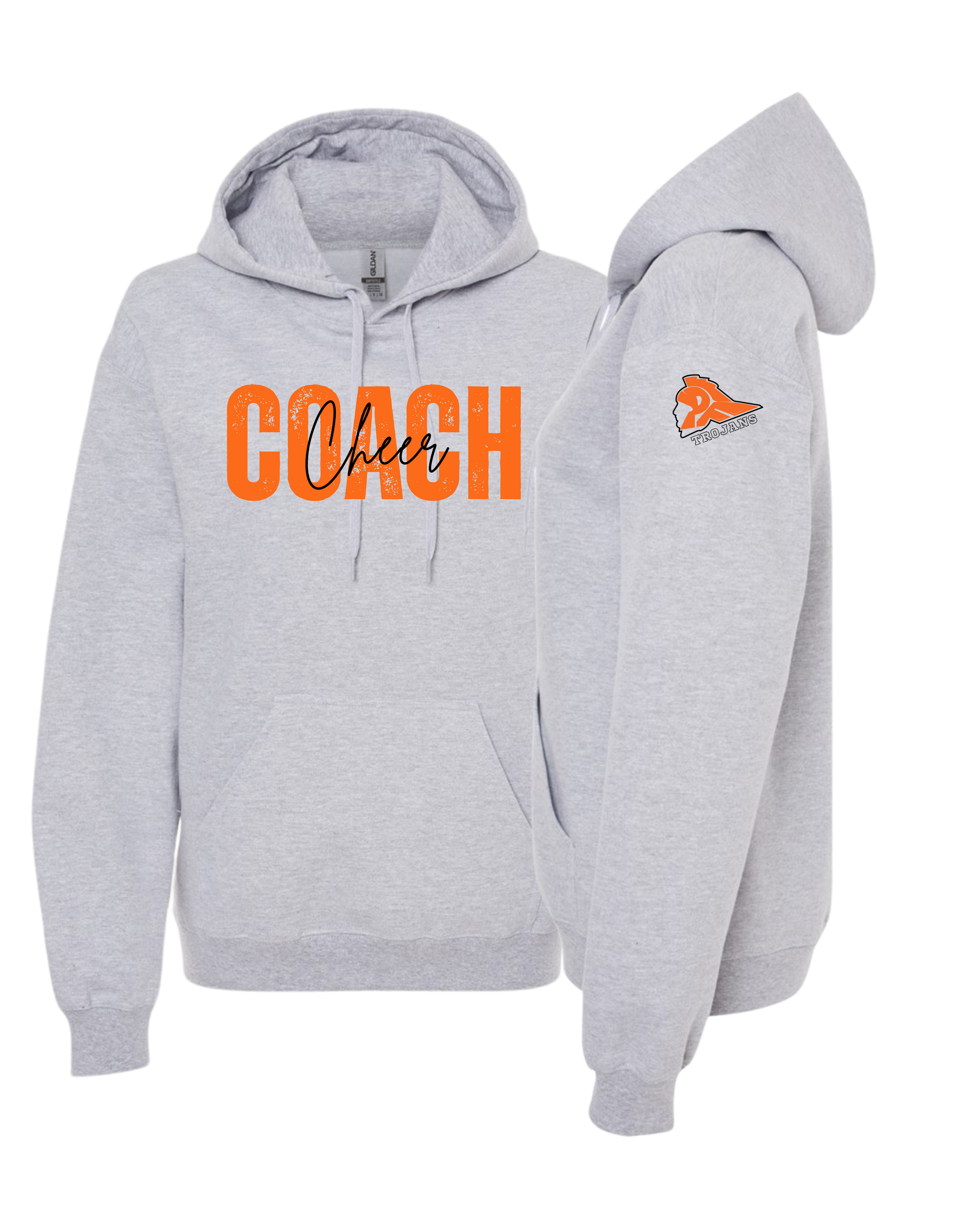 Cheer Coach Hooded Sweatshirt - Adult