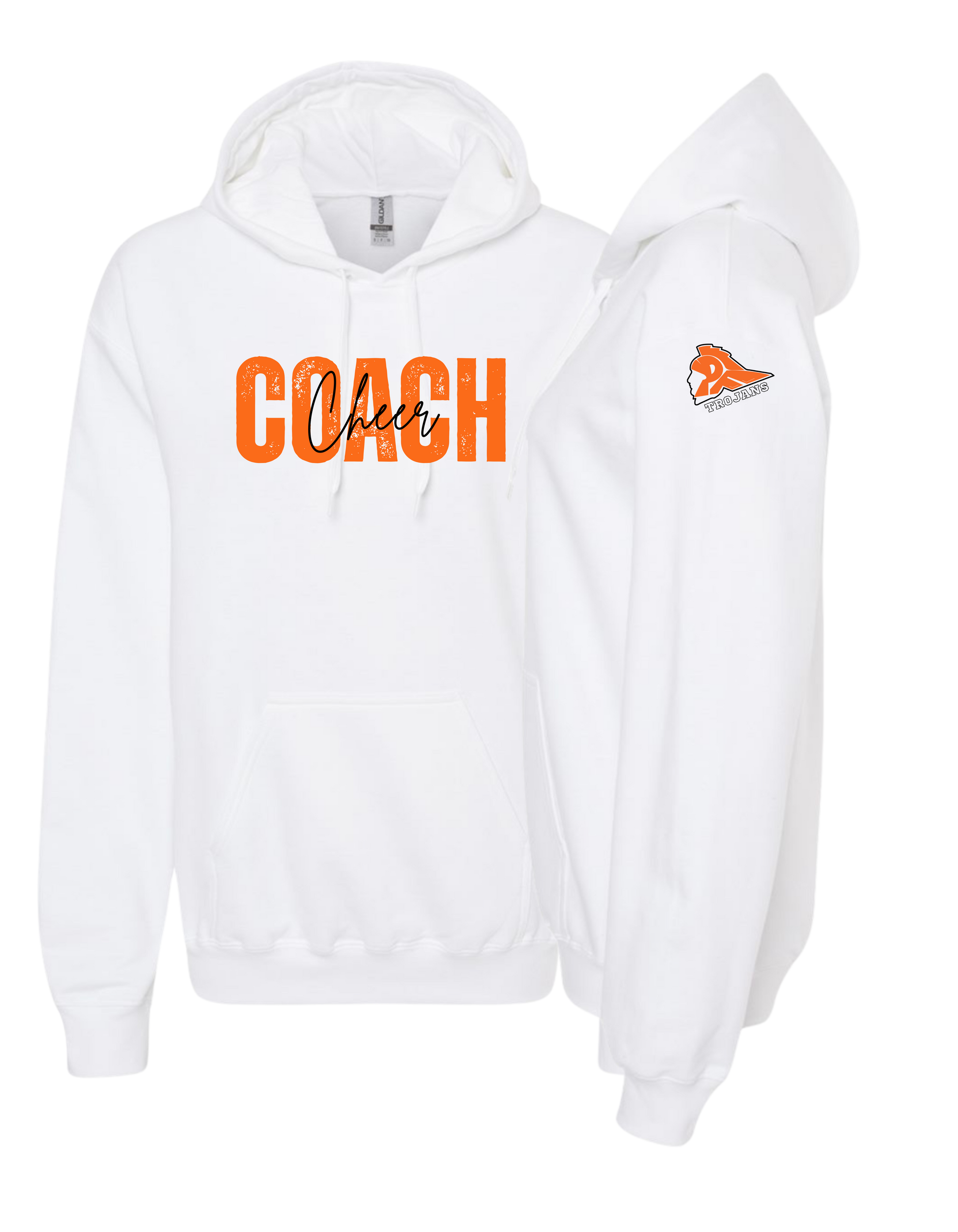 Cheer Coach Hooded Sweatshirt - Adult