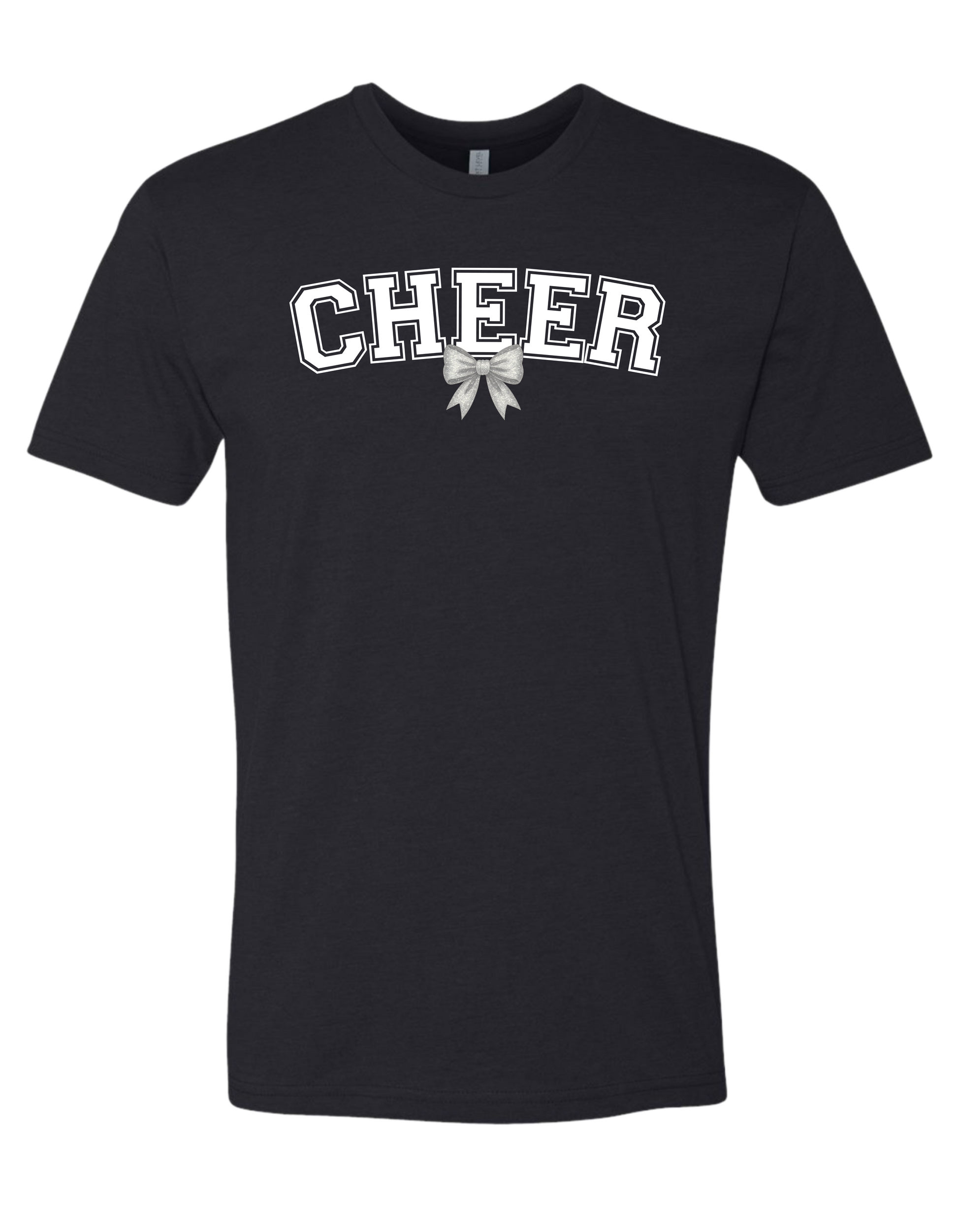 Cheer with Bow - T-shirt