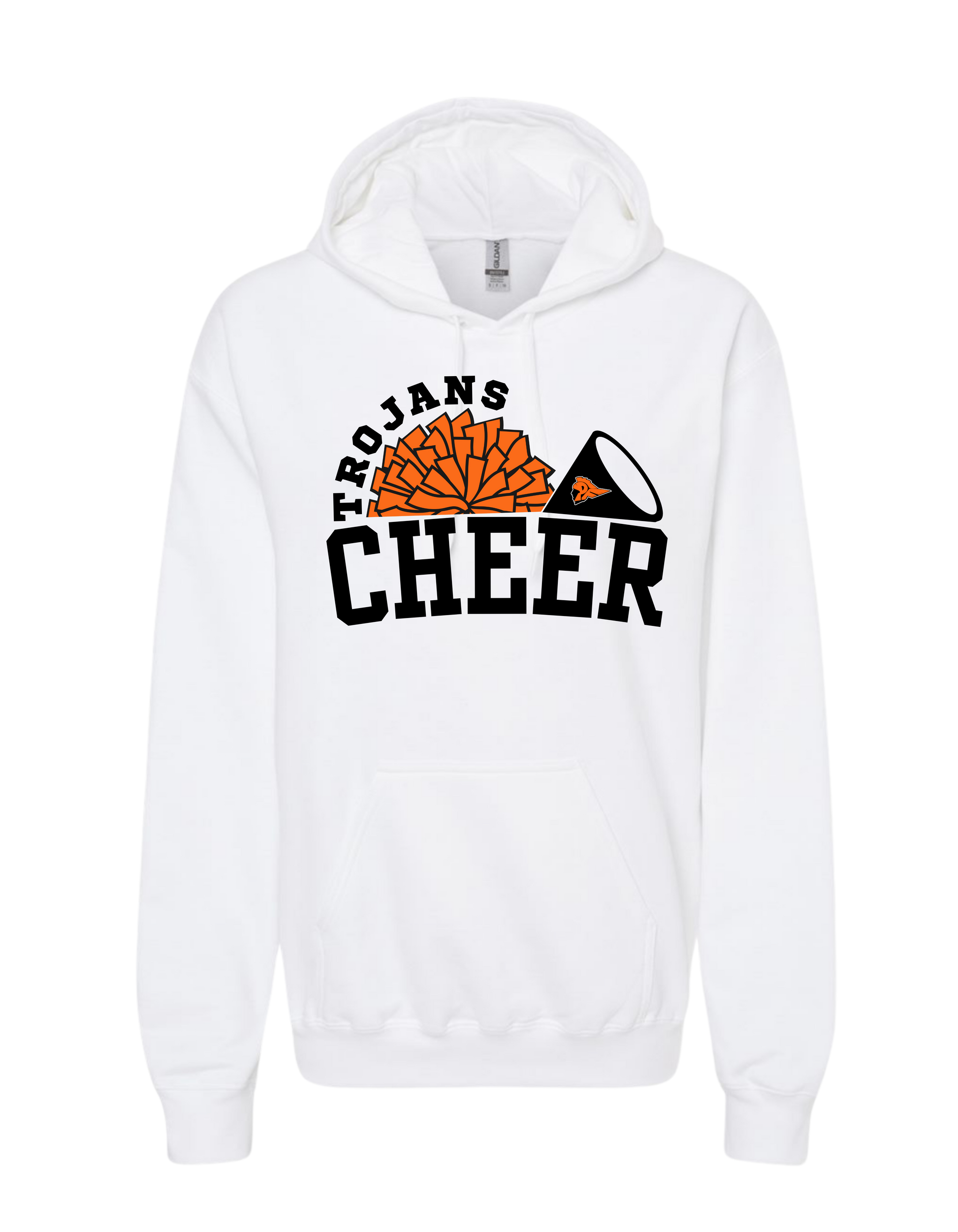 Pom & Megaphone Hooded Sweatshirt - Adult
