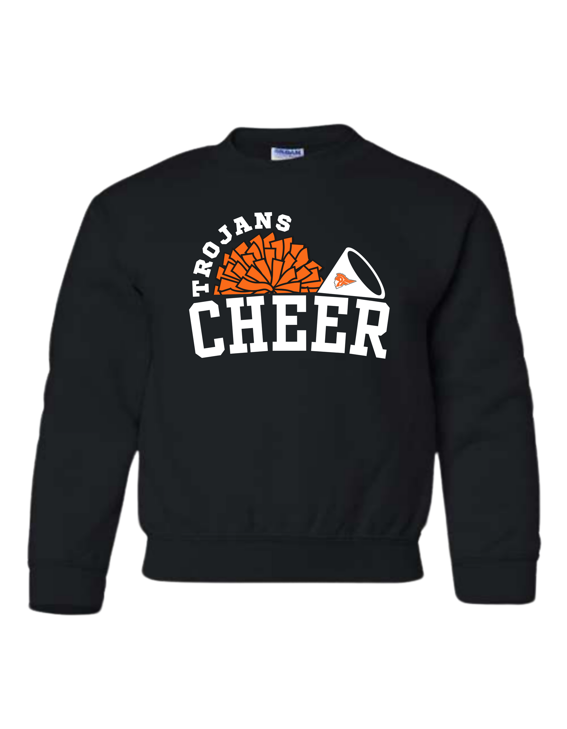 Pom & Megaphone Crewneck Sweatshirt - Youth