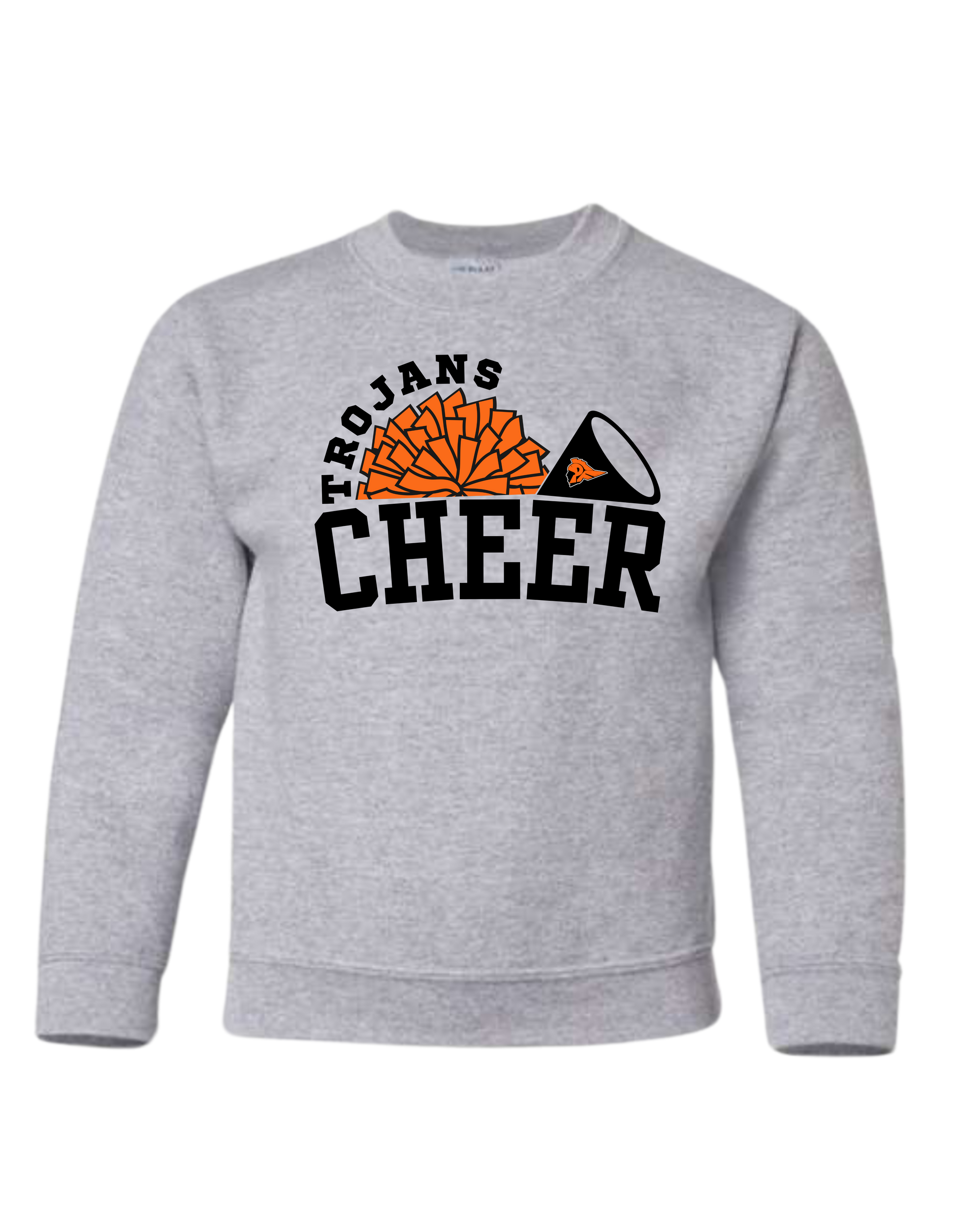 Pom & Megaphone Crewneck Sweatshirt - Youth