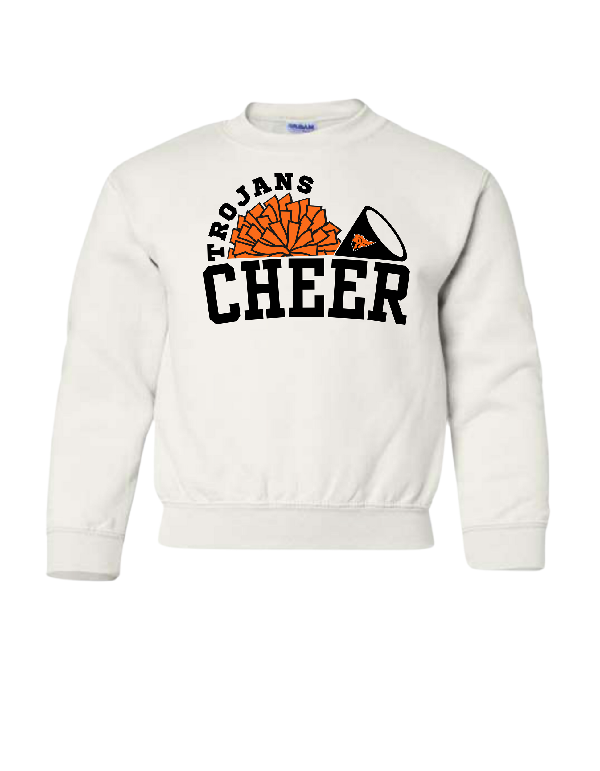 Pom & Megaphone Crewneck Sweatshirt - Youth