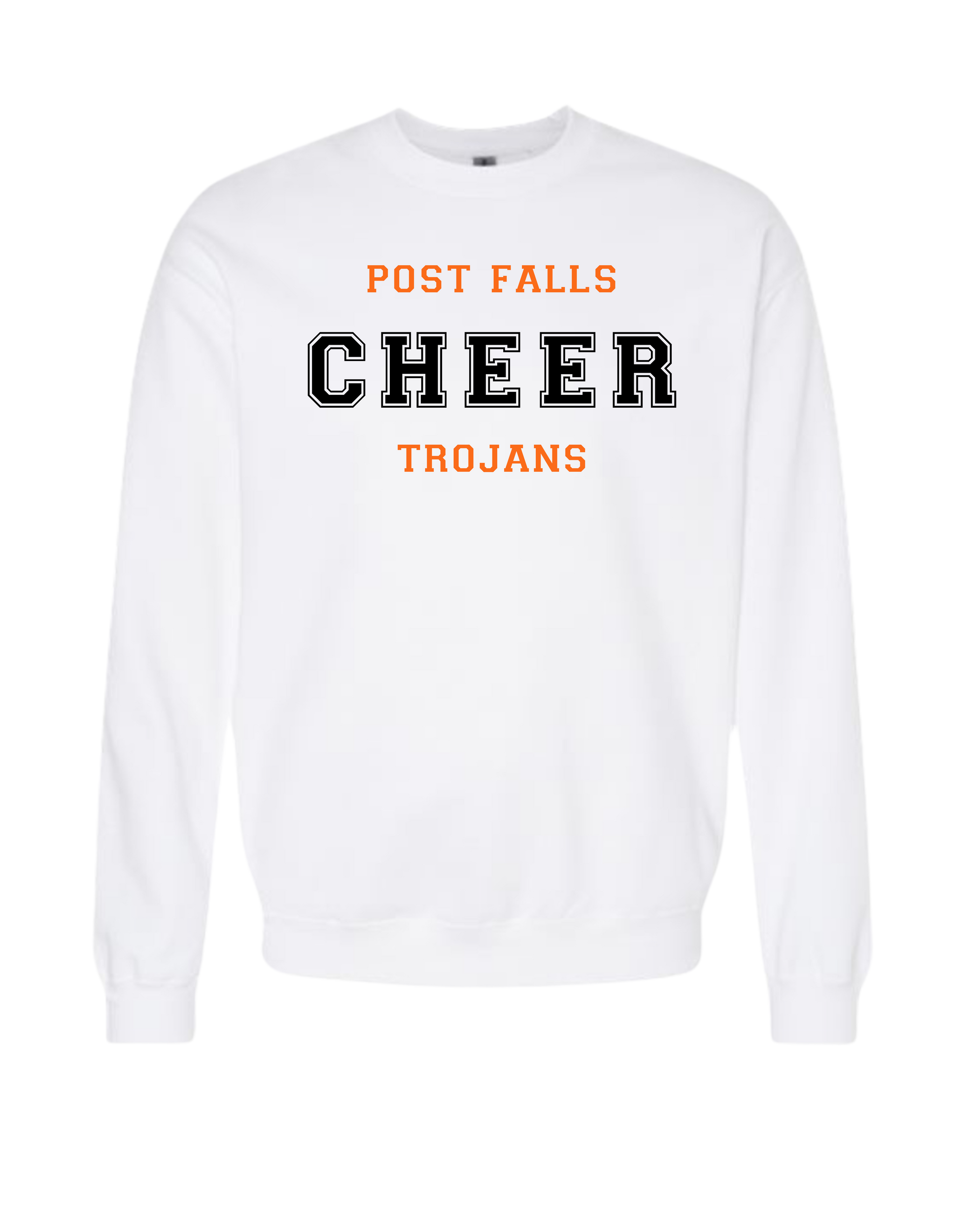 Post Falls Cheer 2 Crewneck - Adult