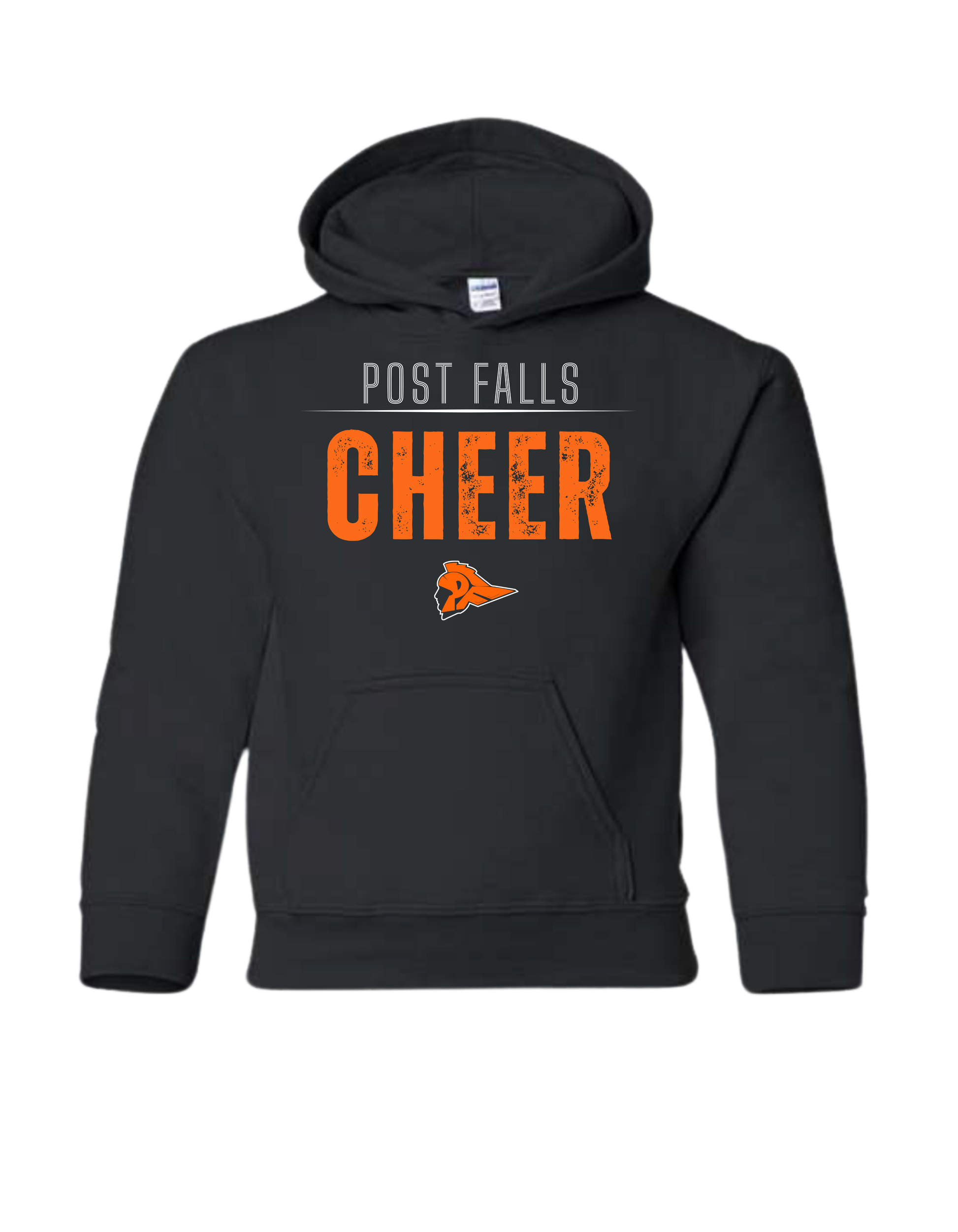 Post Falls Cheer 3 Hooded Sweatshirt - Youth