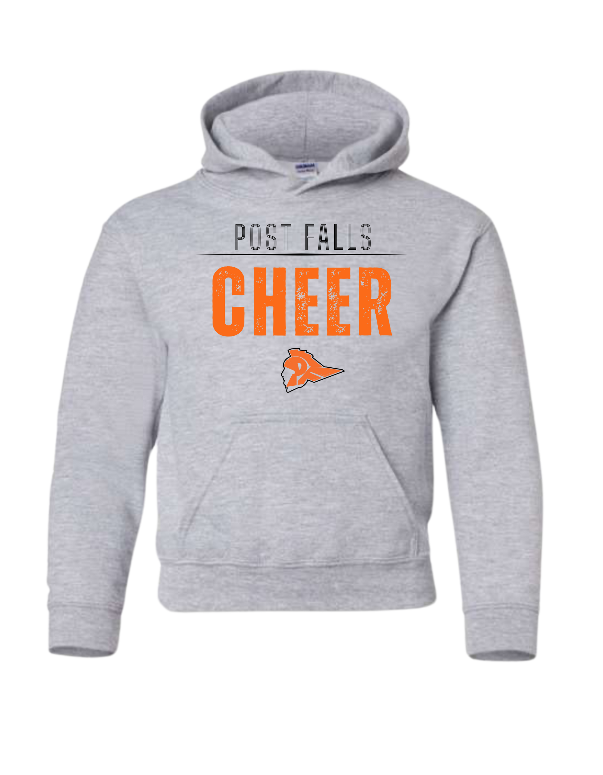 Post Falls Cheer 3 Hooded Sweatshirt - Youth