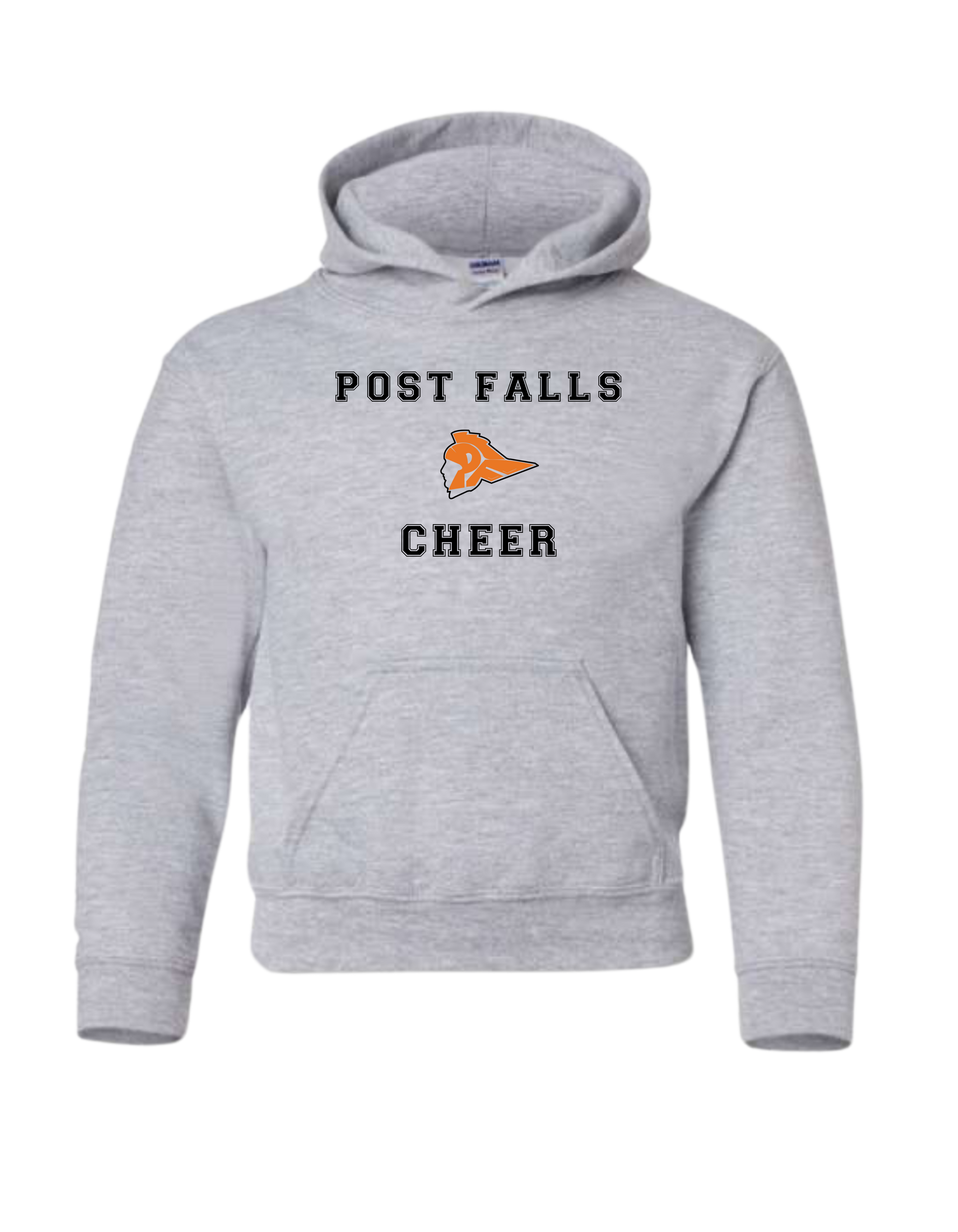 Post Falls Cheer Hooded Sweatshirt - Youth