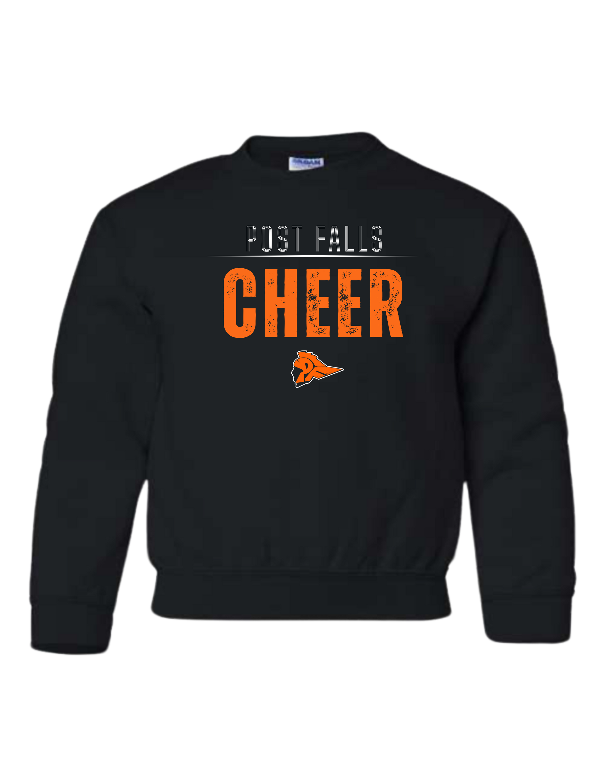 Post Falls Cheer 3 Crewneck Sweatshirt - Youth