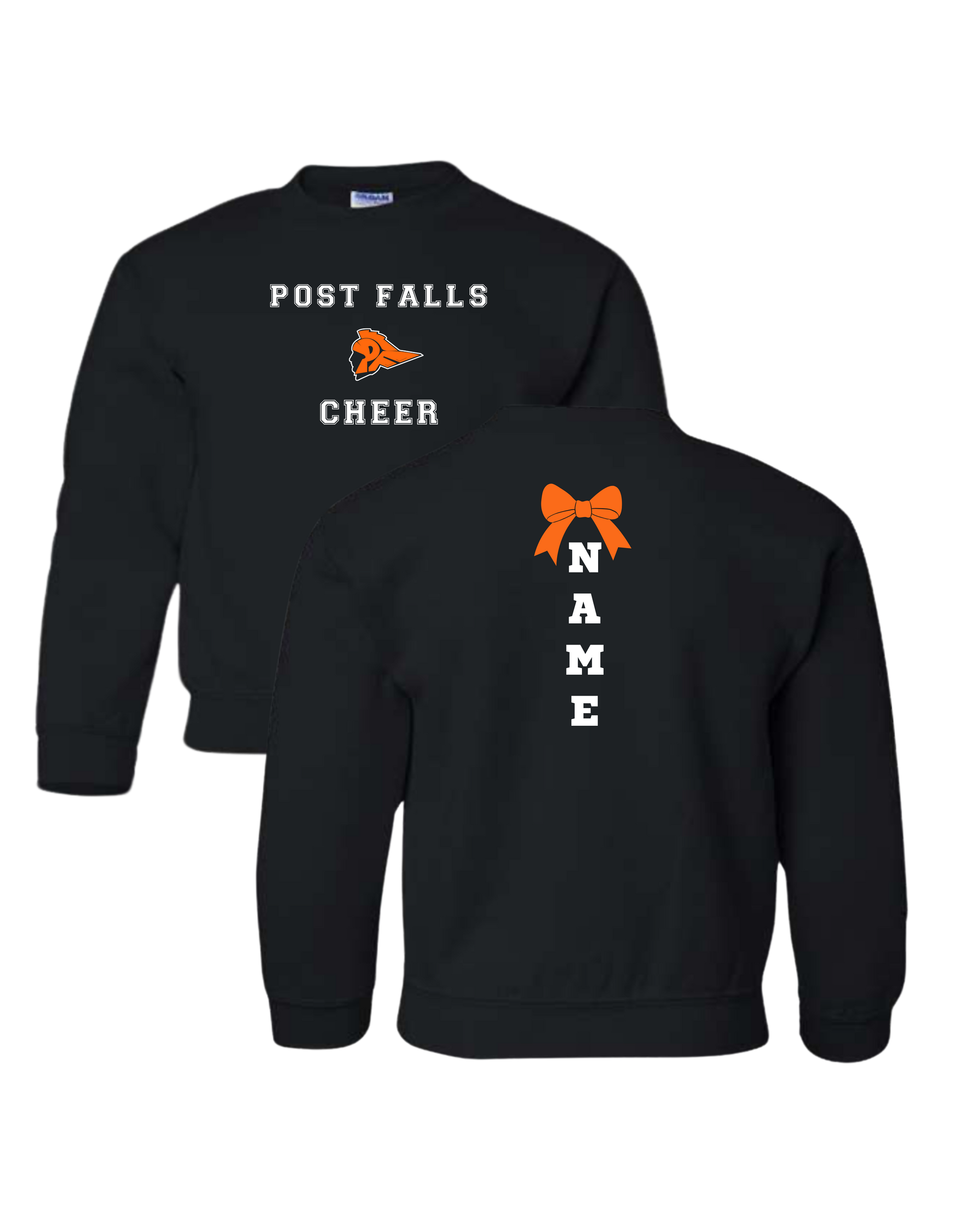 Post Falls Cheer Crewneck Sweatshirt - Youth