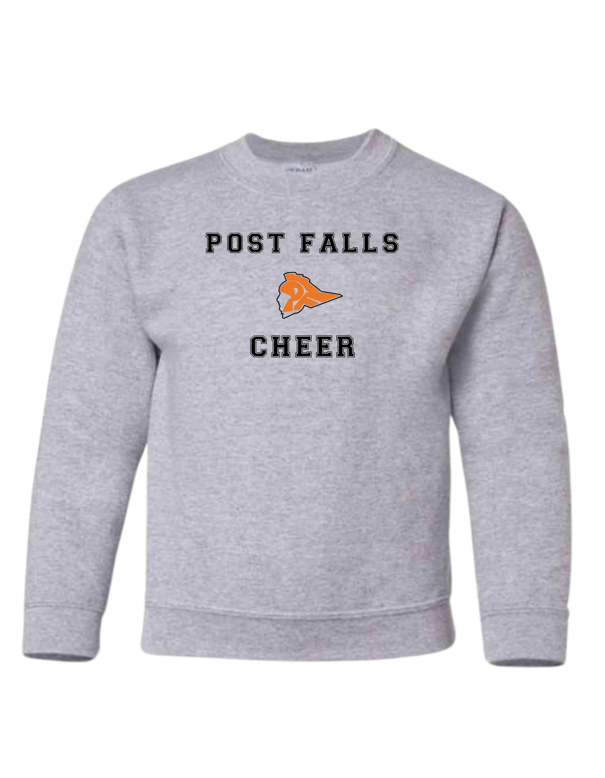 Post Falls Cheer Crewneck Sweatshirt - Youth