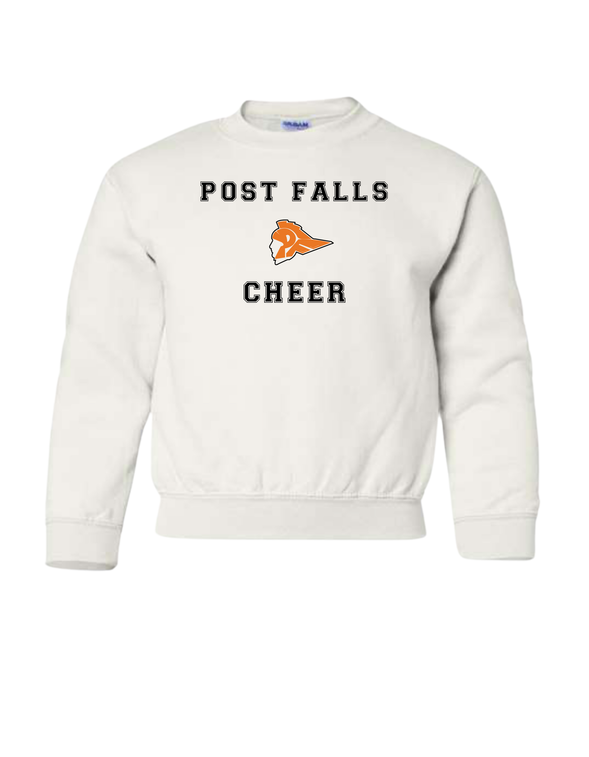 Post Falls Cheer Crewneck Sweatshirt - Youth