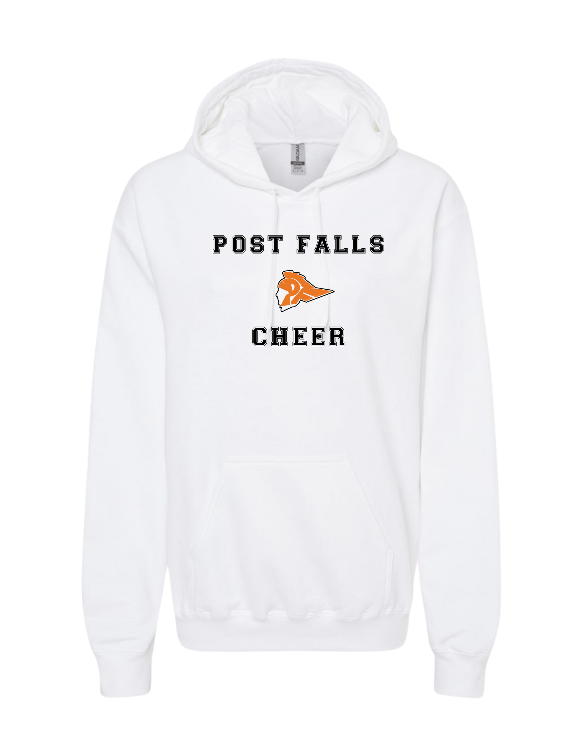 Post Falls Cheer Hooded Sweatshirt - Adult