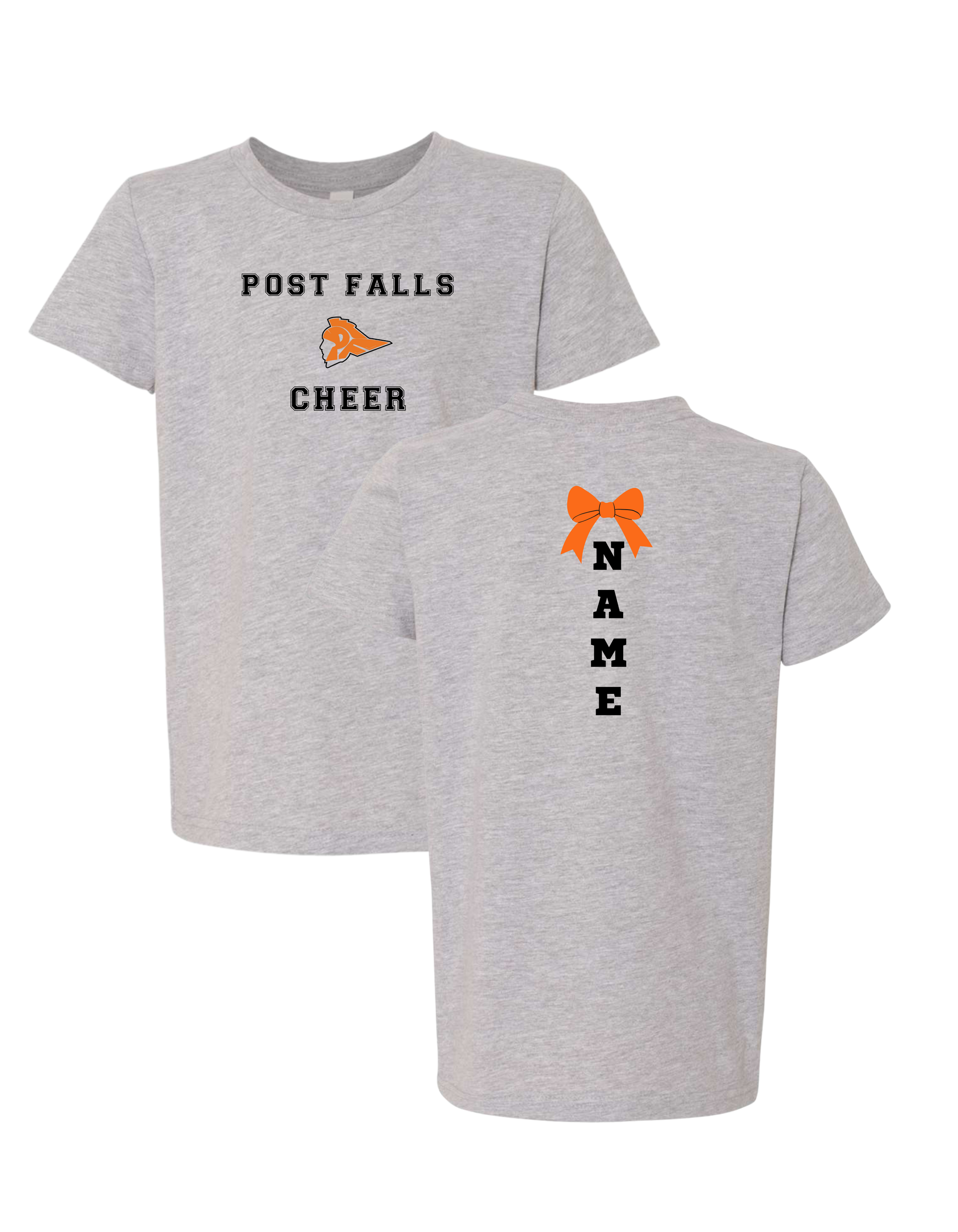 Post Falls Cheer T-Shirt - Youth