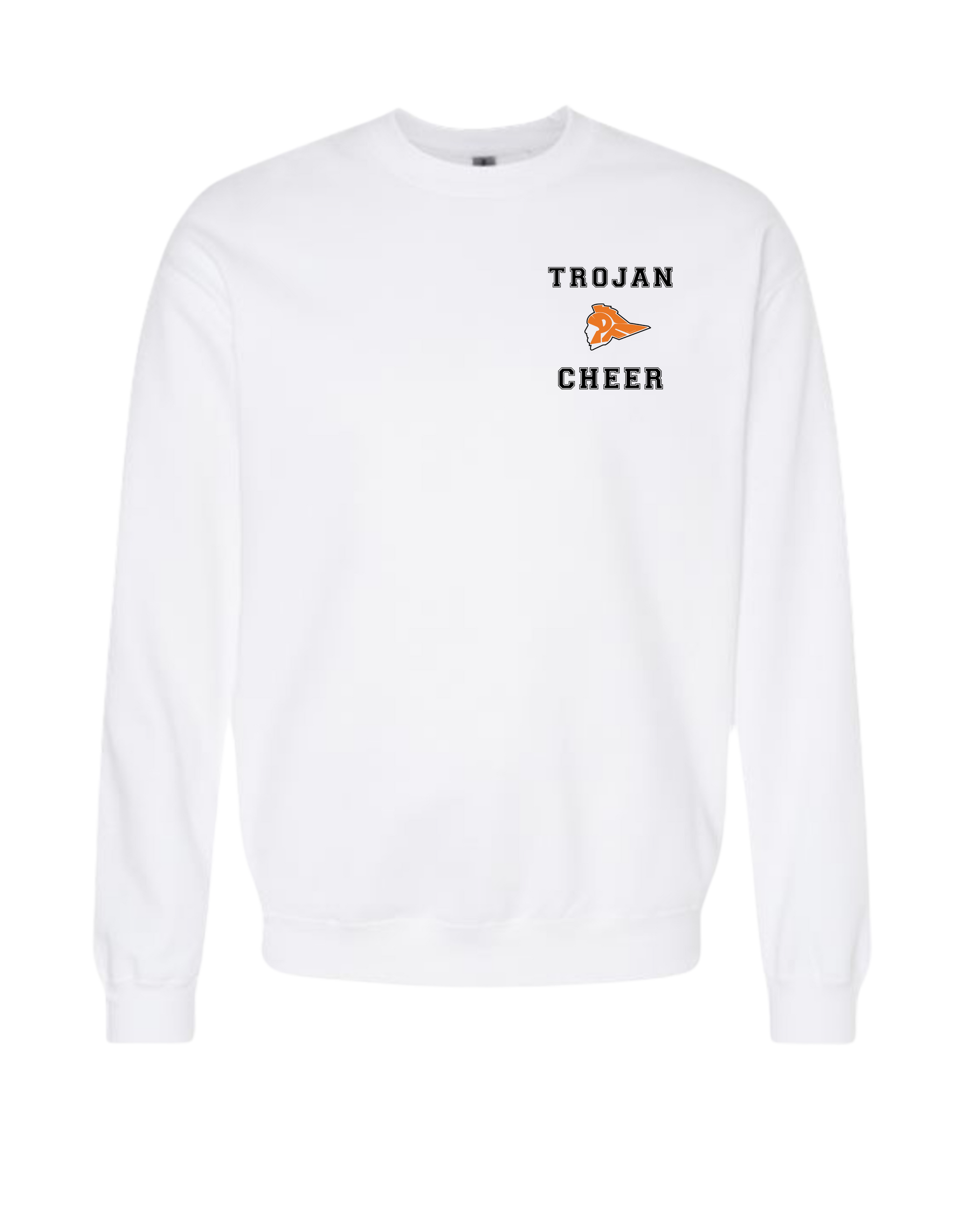 Trojan Cheer Crewneck Sweatshirt - Adult