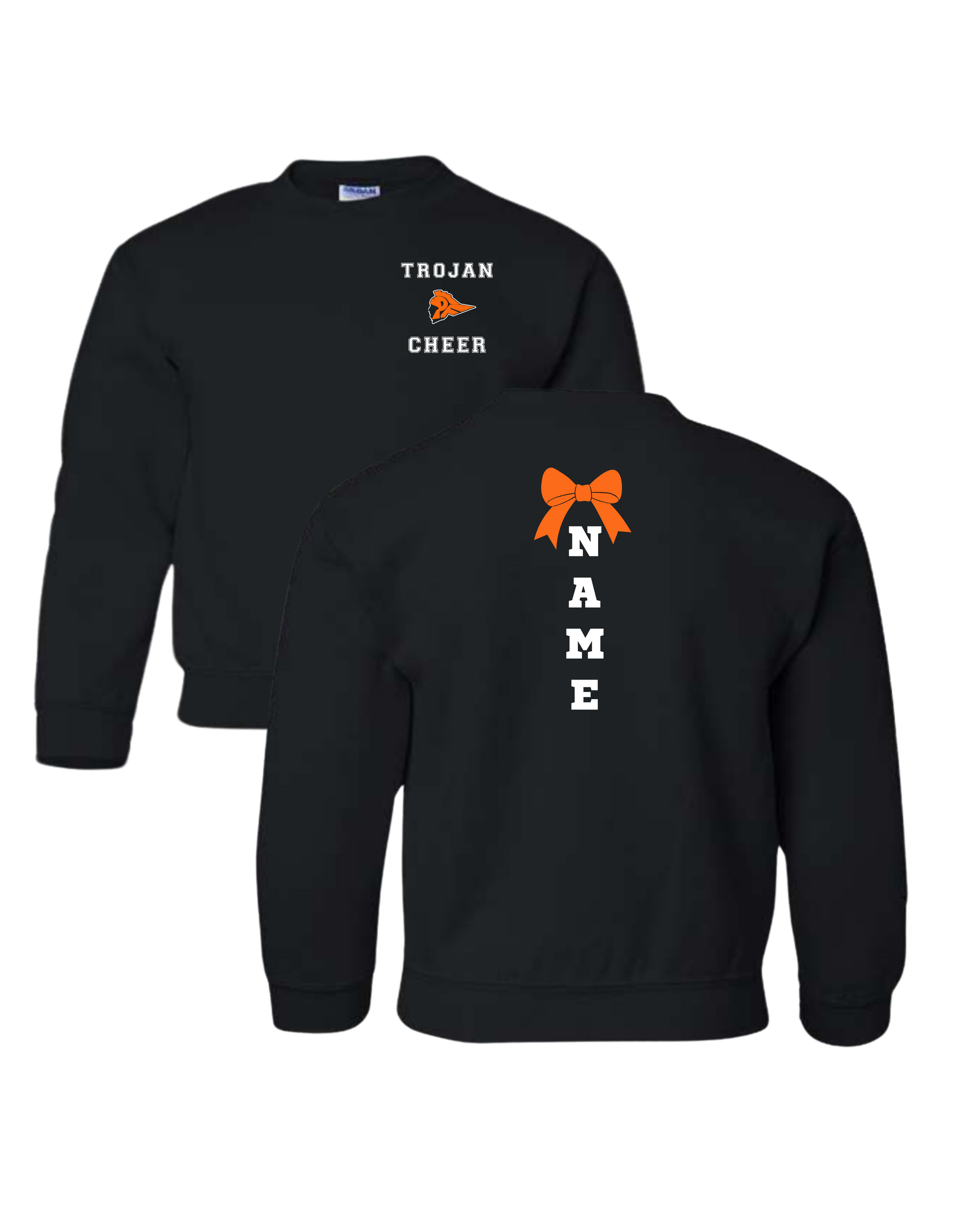 Trojan Cheer Crewneck Sweatshirt - Youth