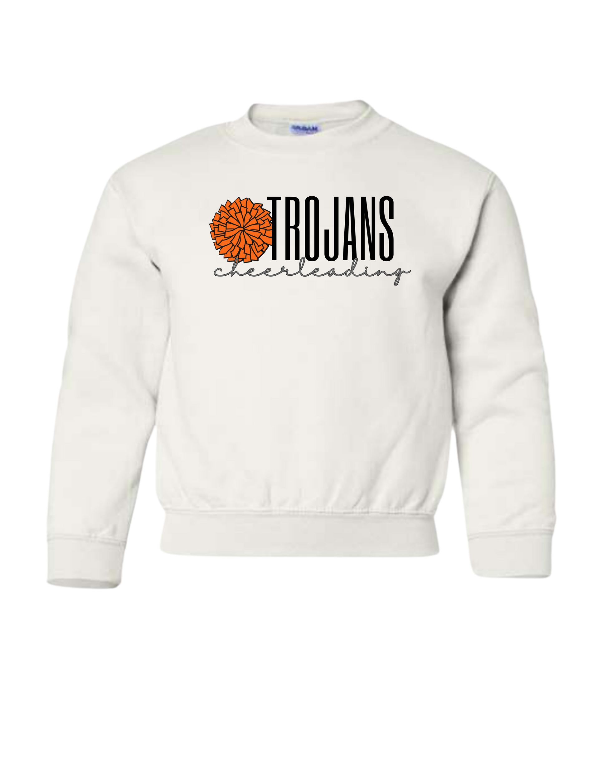 Trojans Cheerleading 2 - Crewneck Sweatshirt - Youth