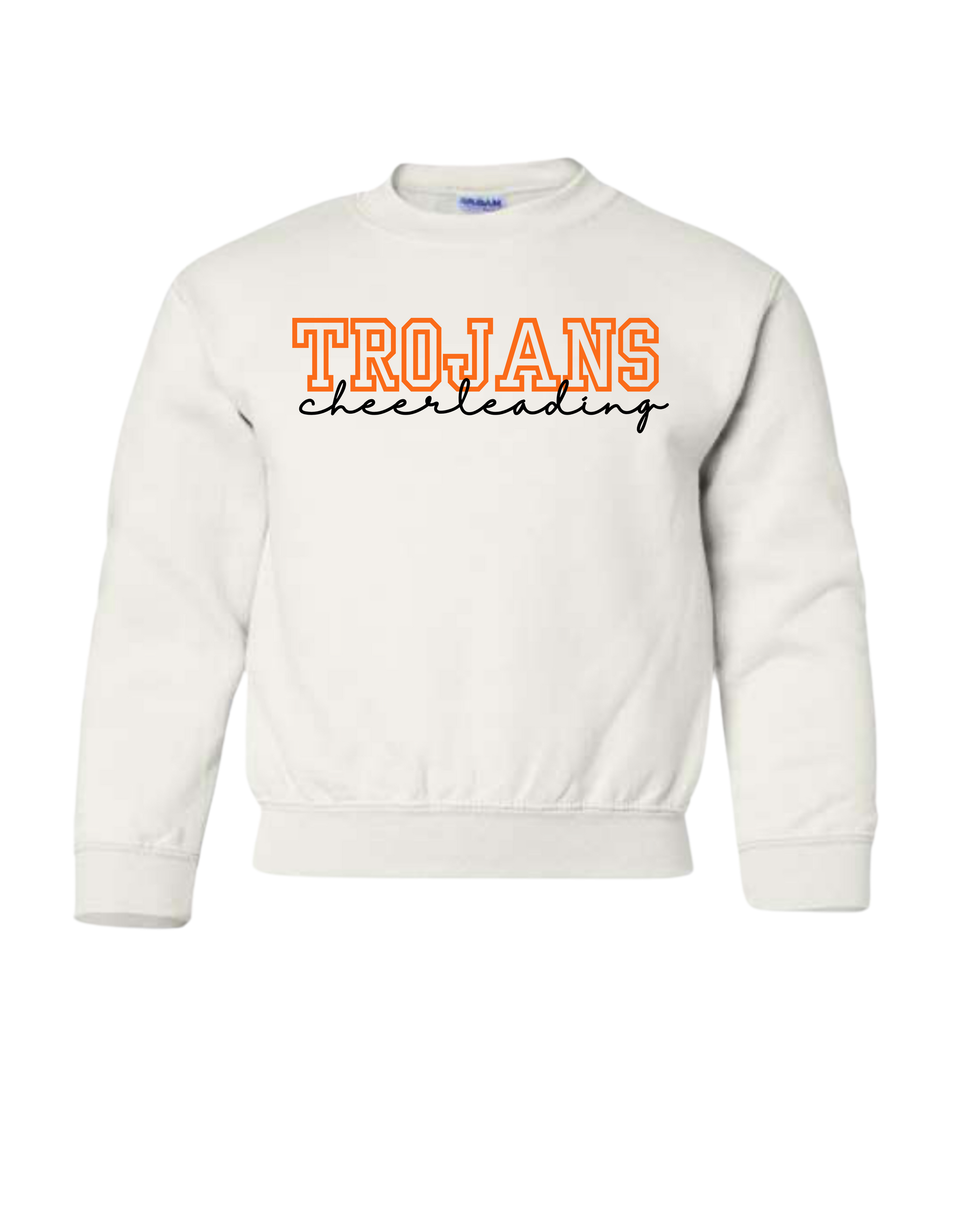 Trojans Cheerleading 3 - Crewneck Sweatshirt - Youth