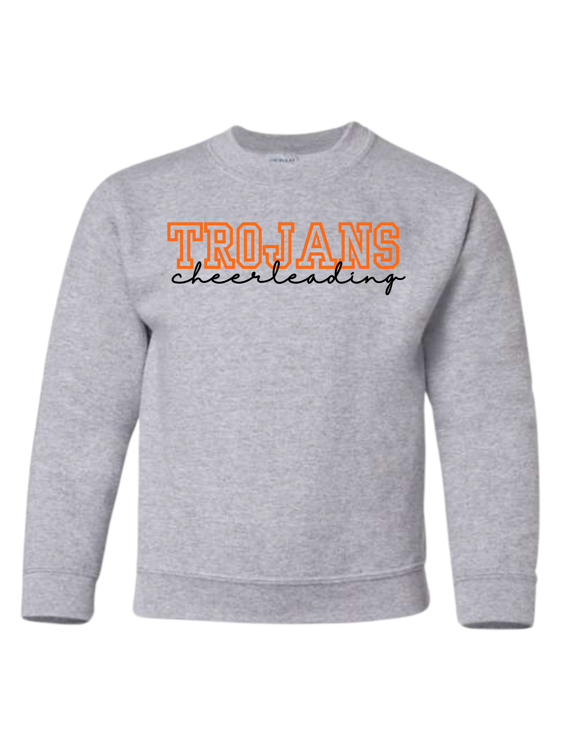Trojans Cheerleading 3 - Crewneck Sweatshirt - Youth