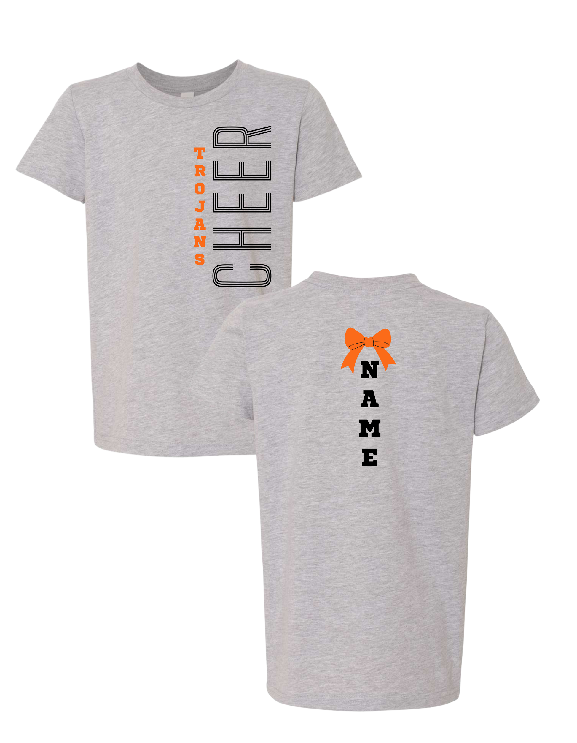Trojans Cheer Side T-Shirt - Youth