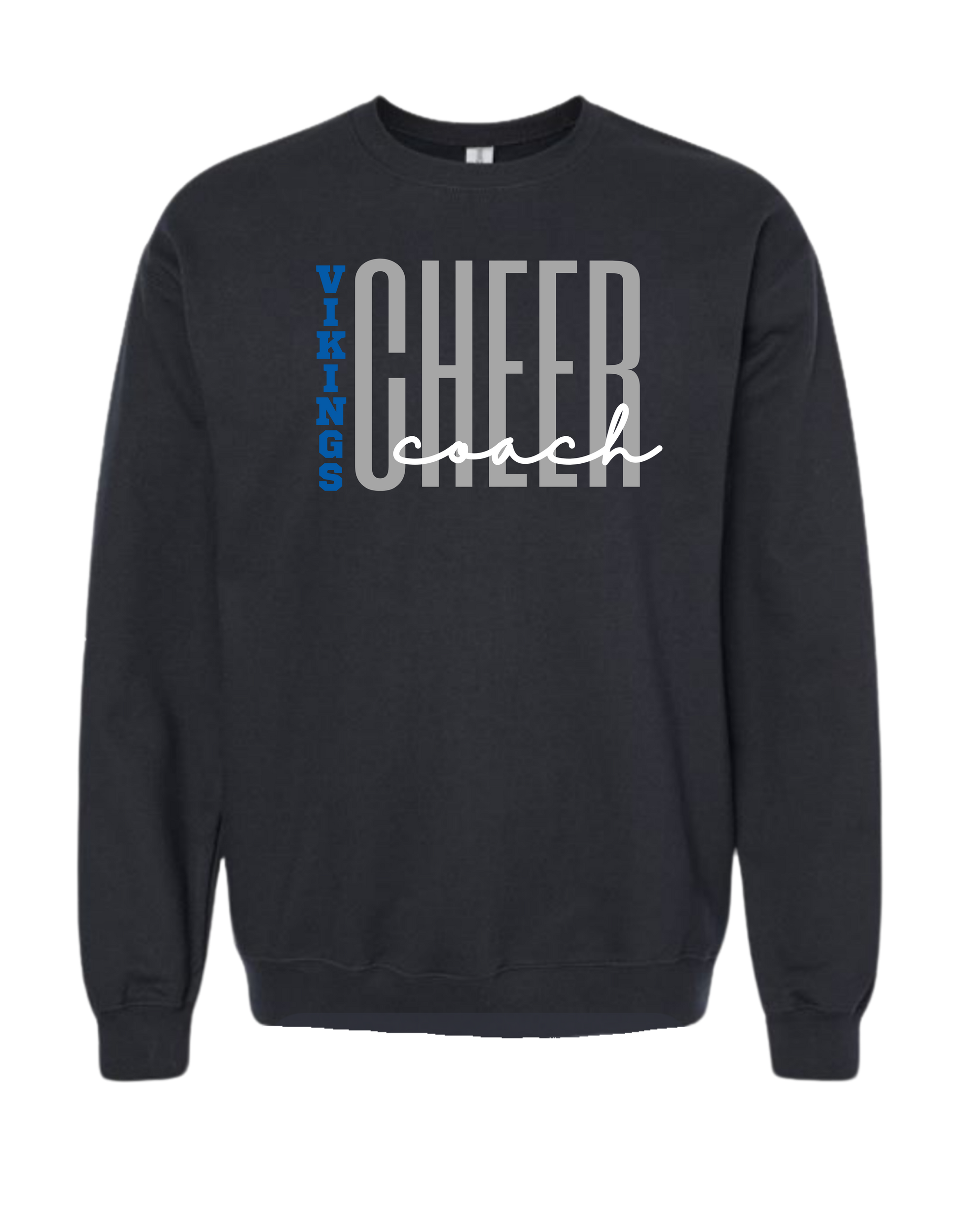 Vikings CHEER Coach Crewneck Sweatshirt