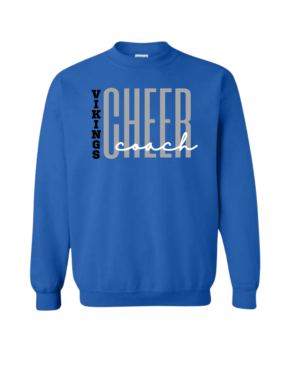 Vikings CHEER Coach Crewneck Sweatshirt