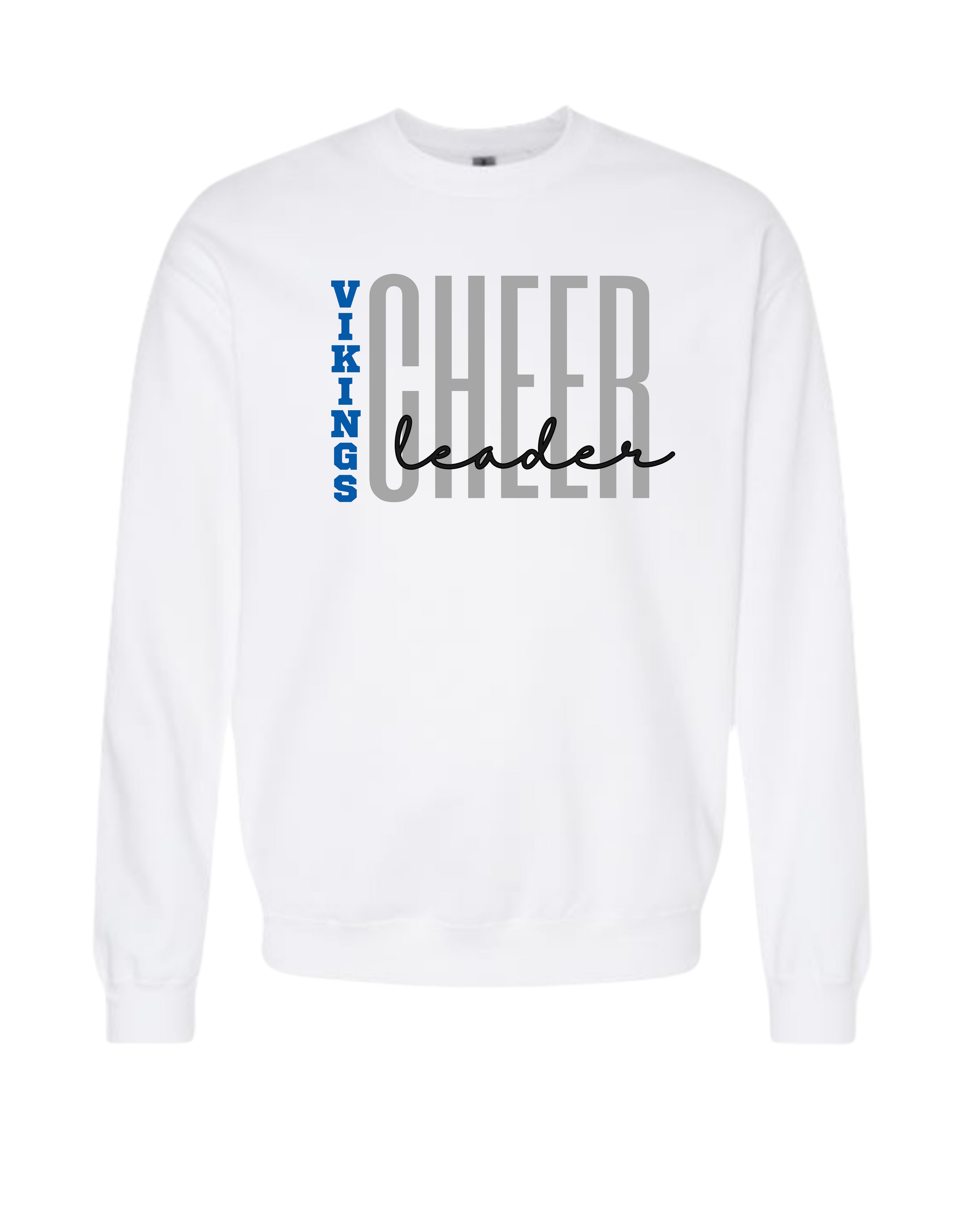 Vikings CHEER Leader Crewneck Sweatshirt
