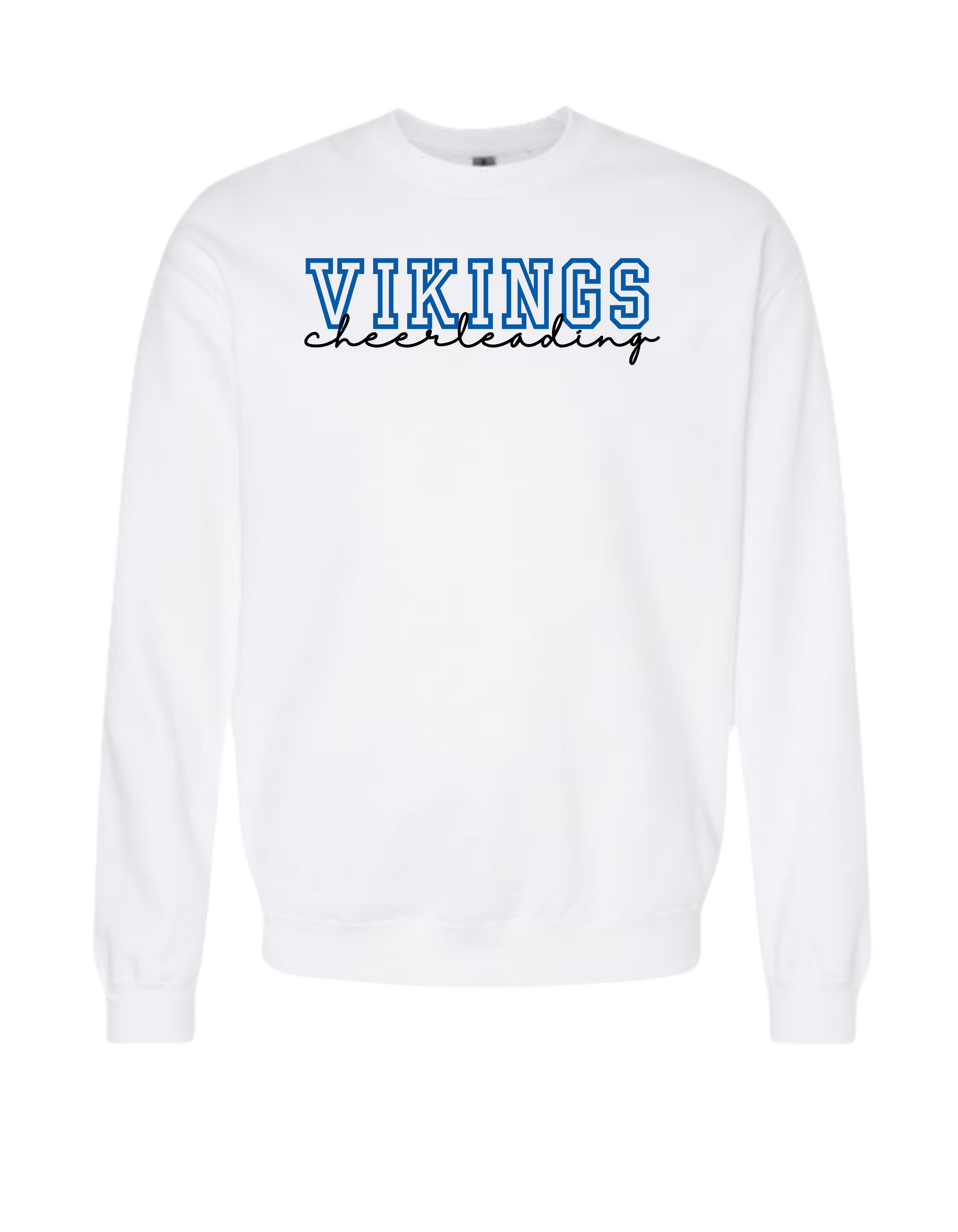 Vikings Cheerleading Crewneck Sweatshirt
