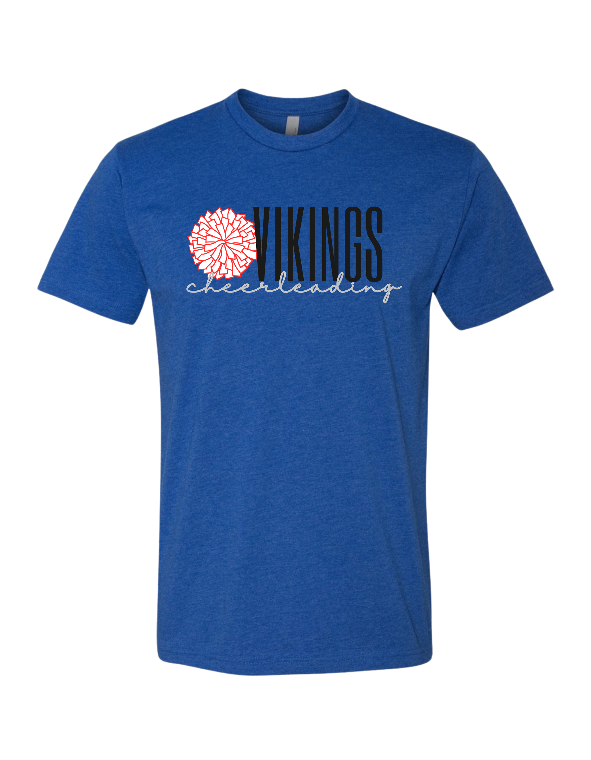 Vikings Cheerleading With Pom T-Shirt